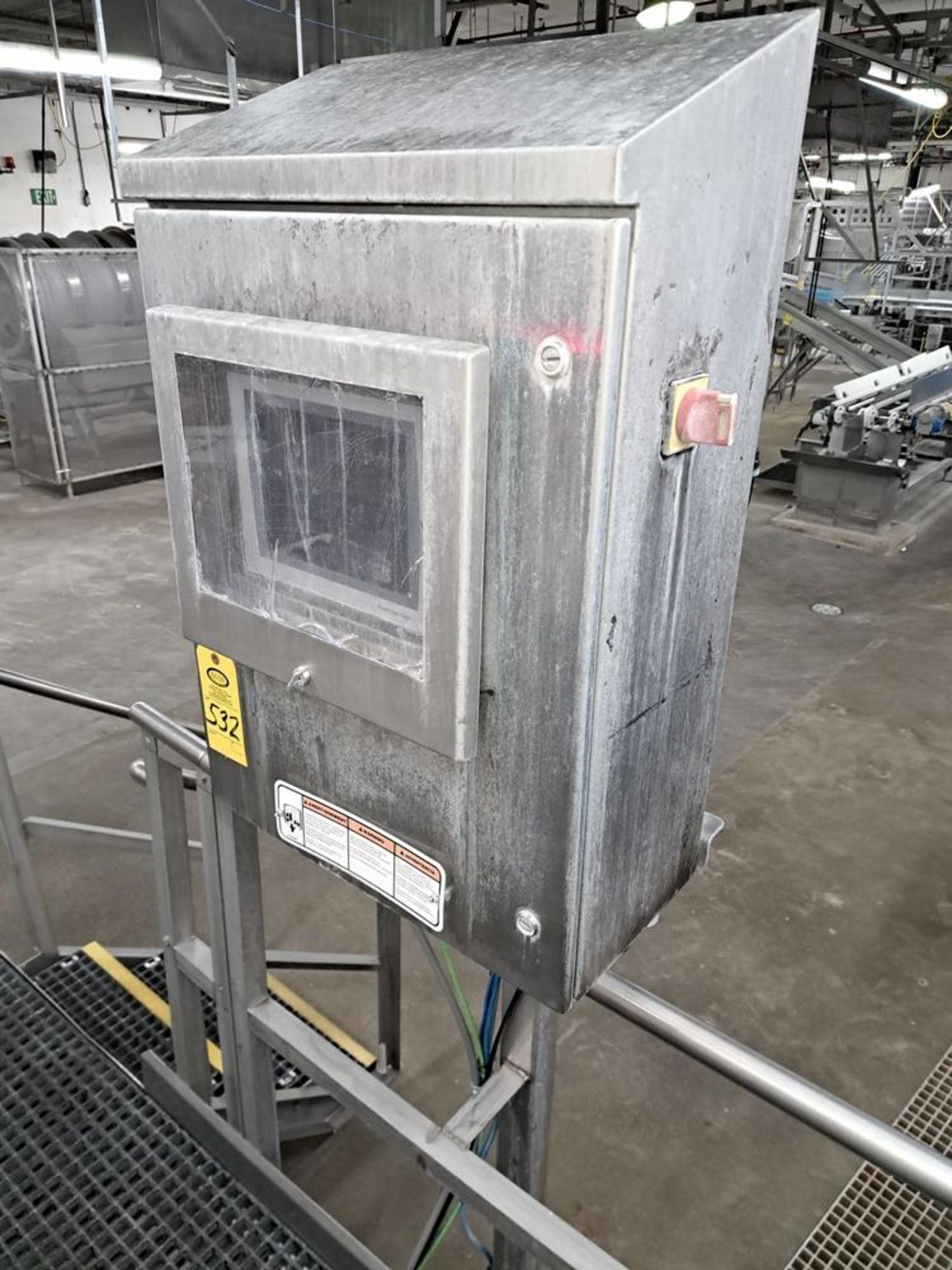 Frontmatec Stainless Steel Checkweigher on stand, 28" W X 40" L X 83" T, Allen-Bradley Panel View - Image 3 of 3