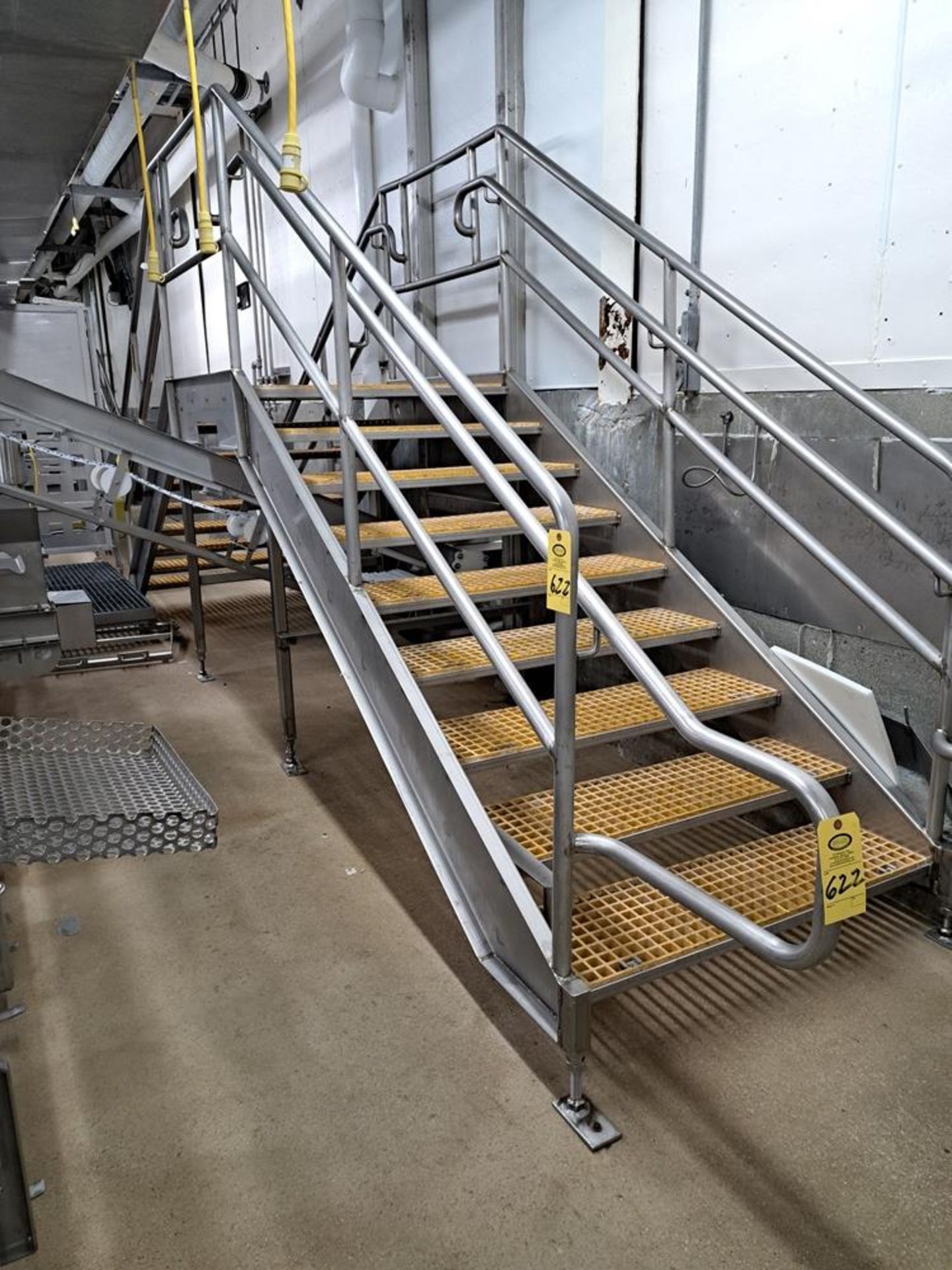 Stainless Steel Crossover, 4' W X 24' L, 64" W X 51" H opening: Required Loading Fee $800.00,