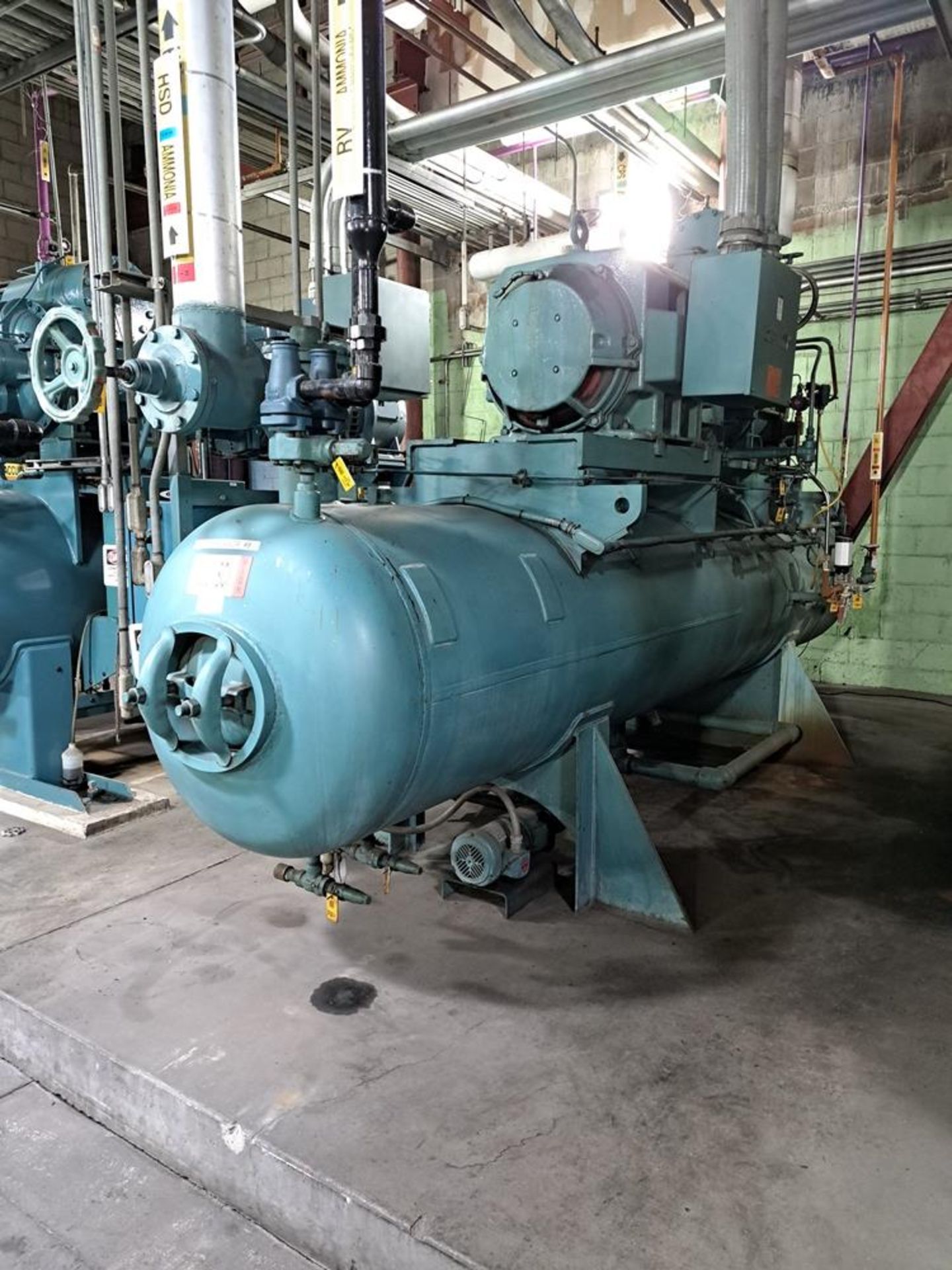 Frick Model RWBII+270E, 600 H.P. Ammonia Rotary Screw Compressor, S/N 0077TFMPLHAC03: Required - Image 2 of 9