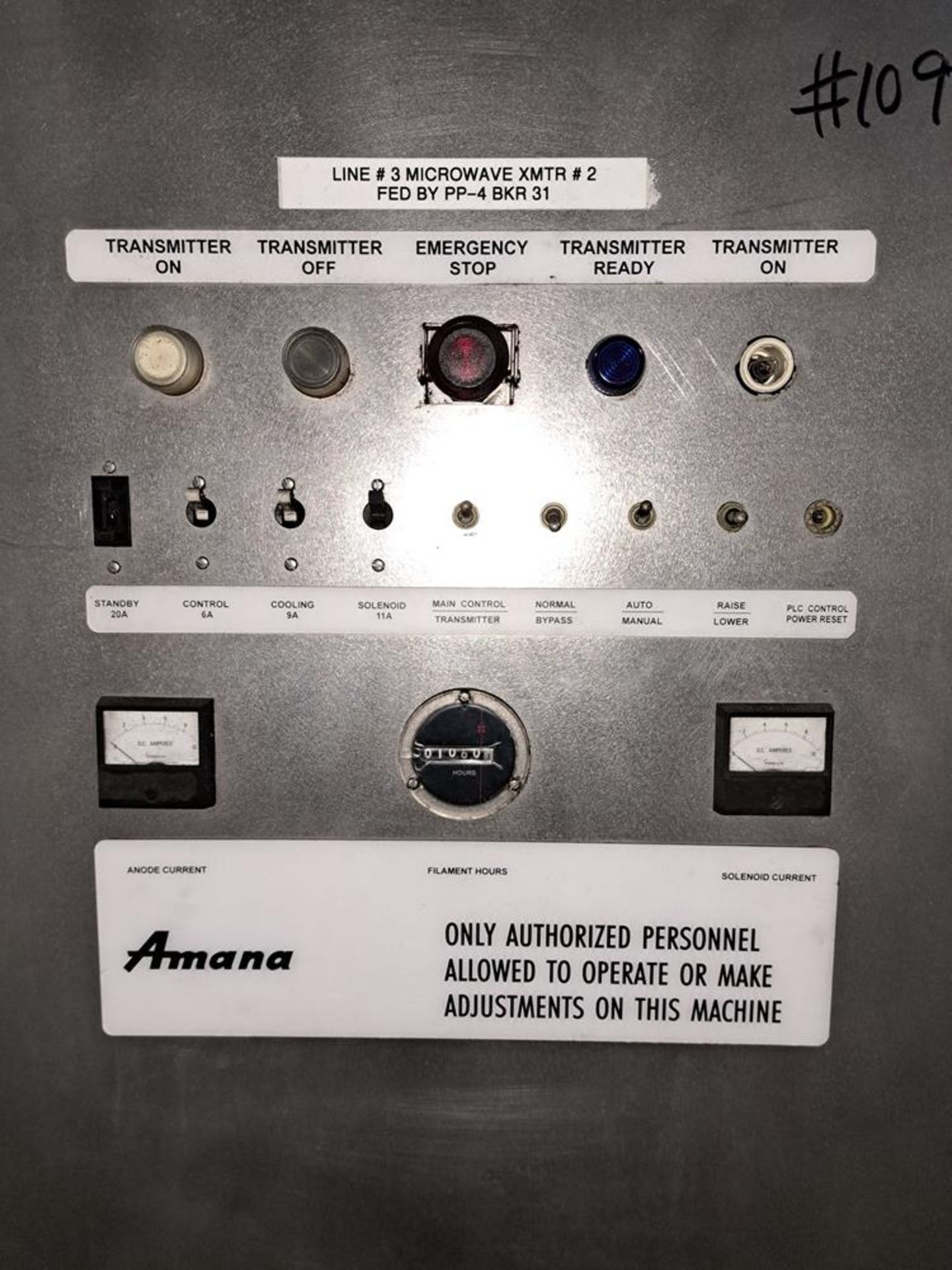 Line (1) Amana Microwave System, (4) Tunnel Sections, each section 41" W X 12' L, 60' long - Image 46 of 51