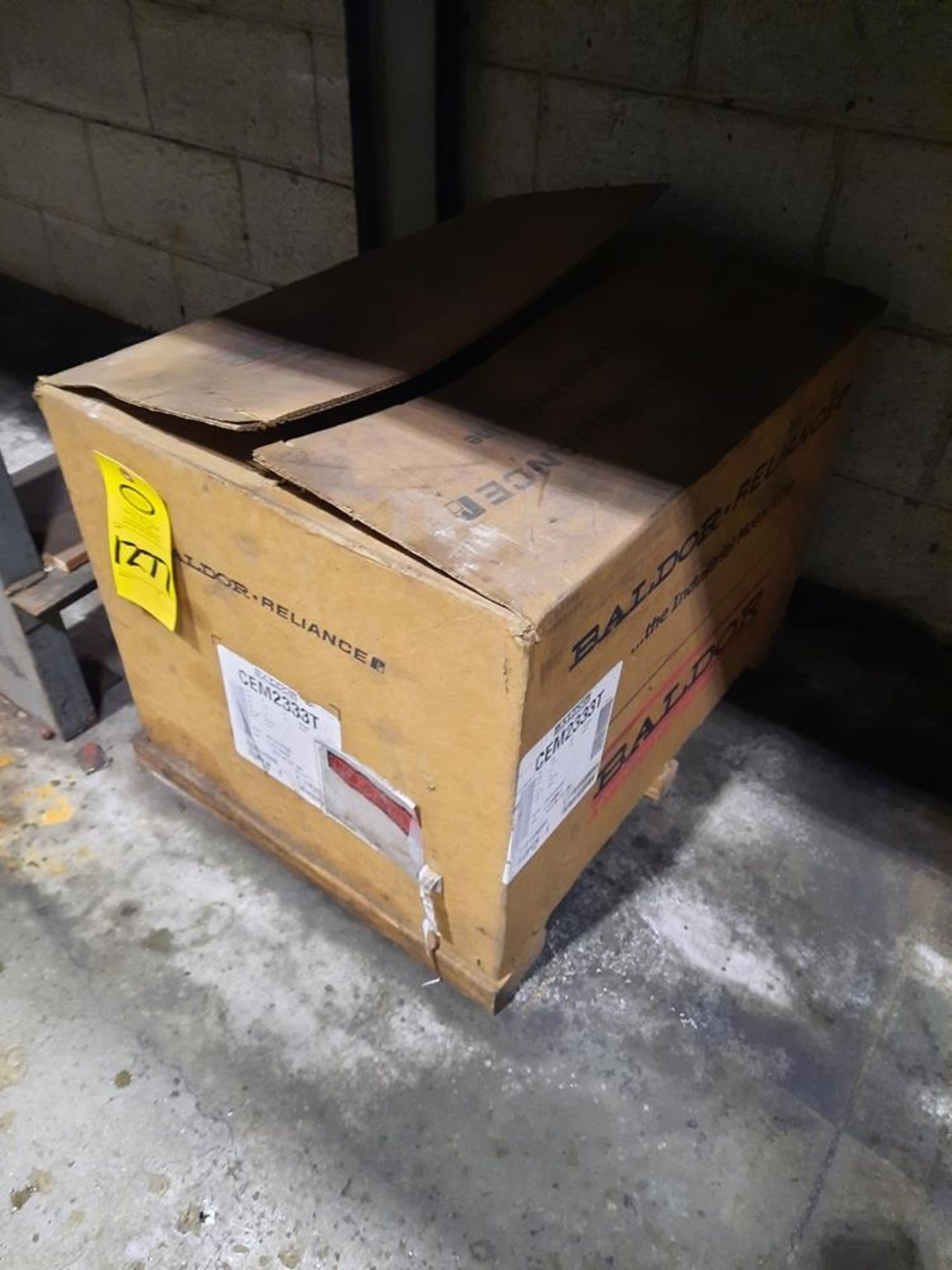 Baldor Motor in box, 15 h.p., 230/460 volts, 1765 rpm, 254TC frame: Required Loading Fee $50.00, - Image 2 of 3