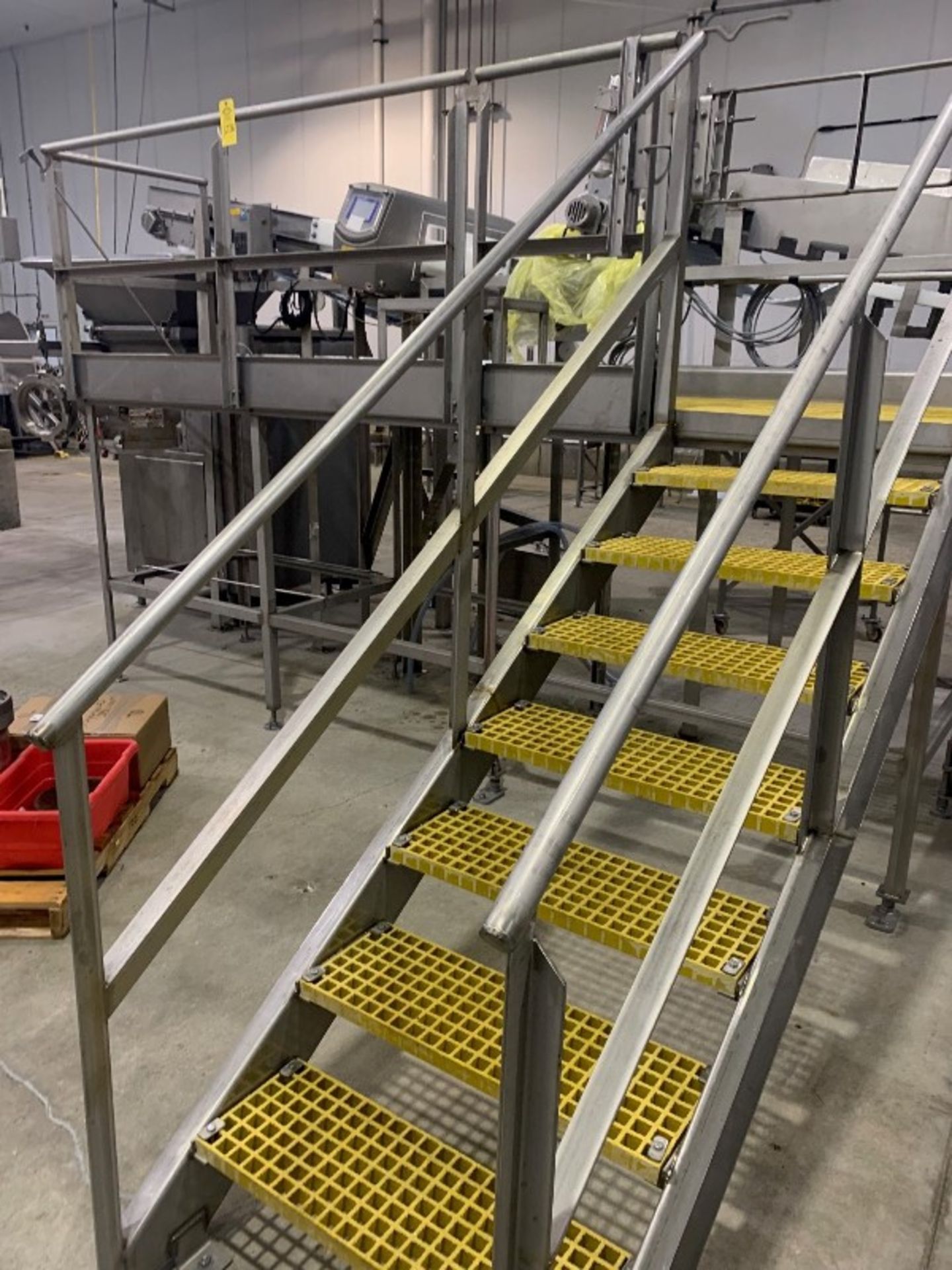 Stainless Steel Work Platform, 20' L X 36' W, 7-step stairs: Required Loading Fee 400.00, Rigger- - Image 2 of 4