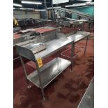 Lot Stainless Steel Tables, (1) 2' W X 4' L, (1) 21" W X 42" L: Required Loading Fee $75.00,