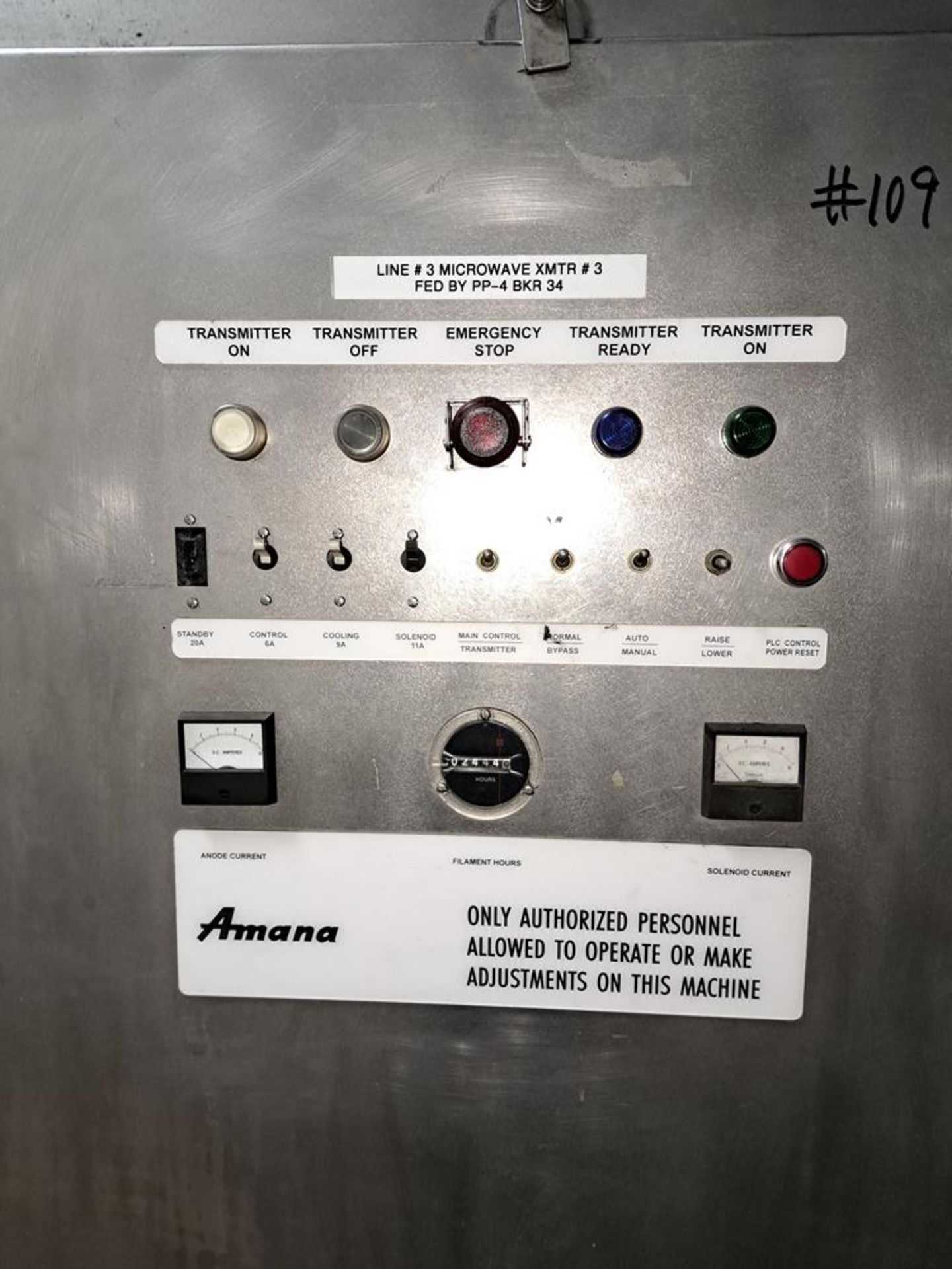 Line (1) Amana Microwave System, (4) Tunnel Sections, each section 41" W X 12' L, 60' long - Image 43 of 51