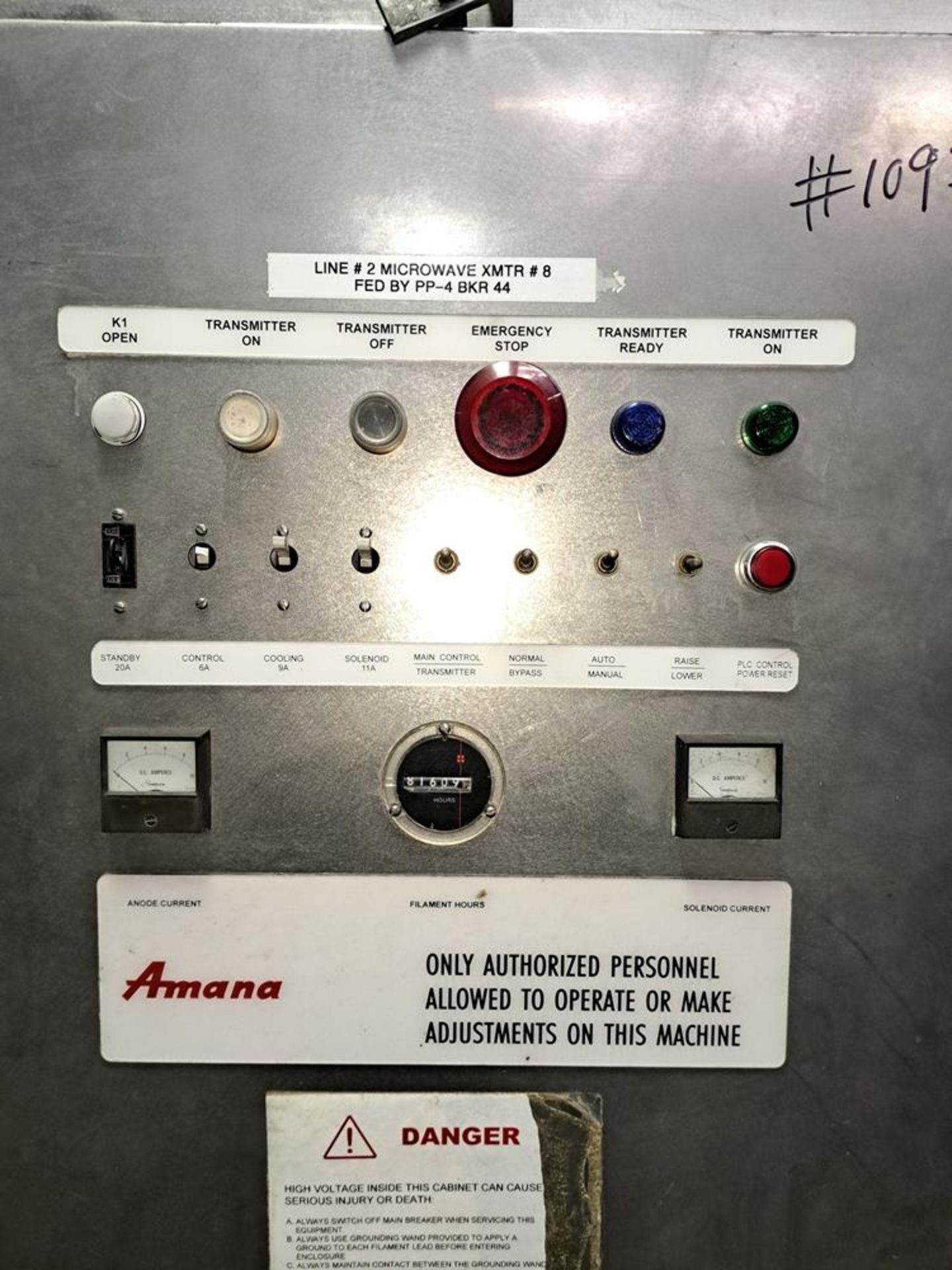 Line (2) Amana Microwave System, (4) Tunnel Sections, each section 41" W X 12' L, 60' long - Image 54 of 55