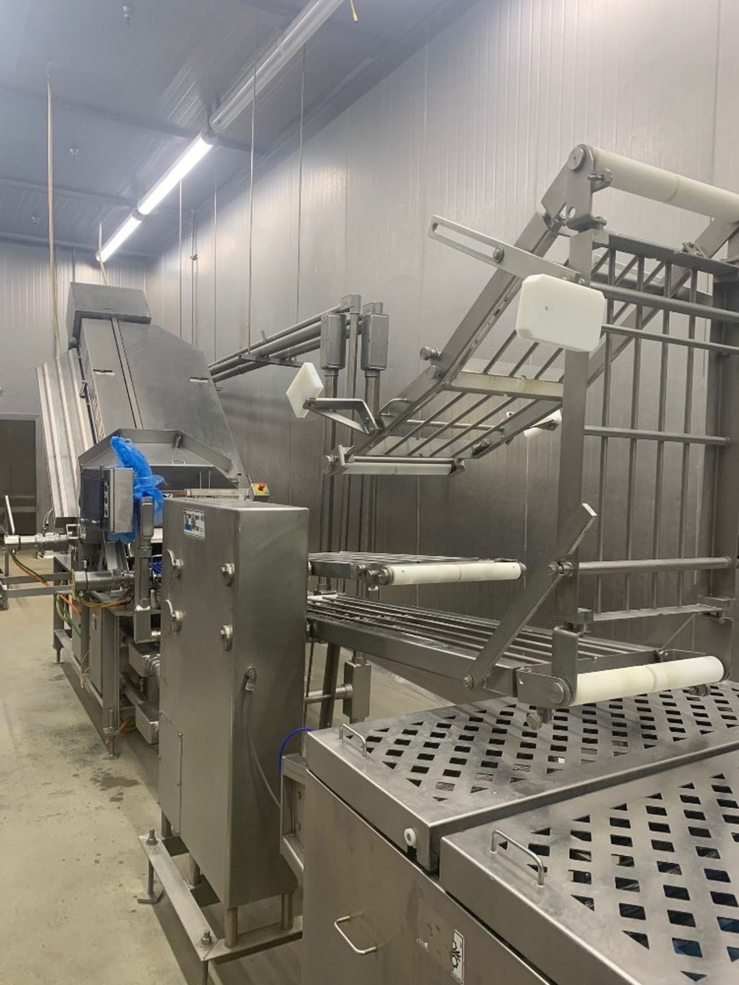 Formax Mdl. 180 Slicer, FX186, Ser. #215 with remote stainless steel control cabinet, updated plc - Image 10 of 11
