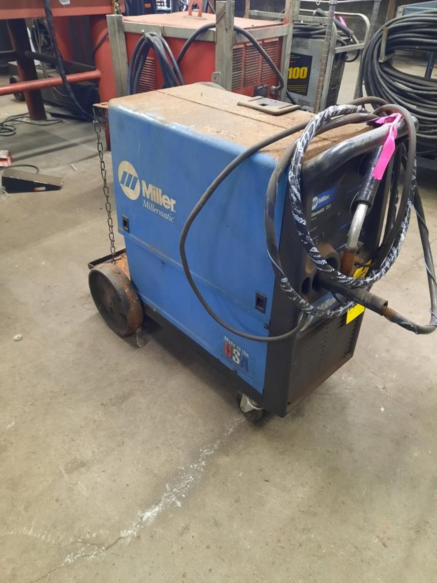 Miller Mdl. Millermatic 225 Wire Welder, 230 volts: Required Loading Fee $150.00, Rigger-Norm - Image 2 of 3