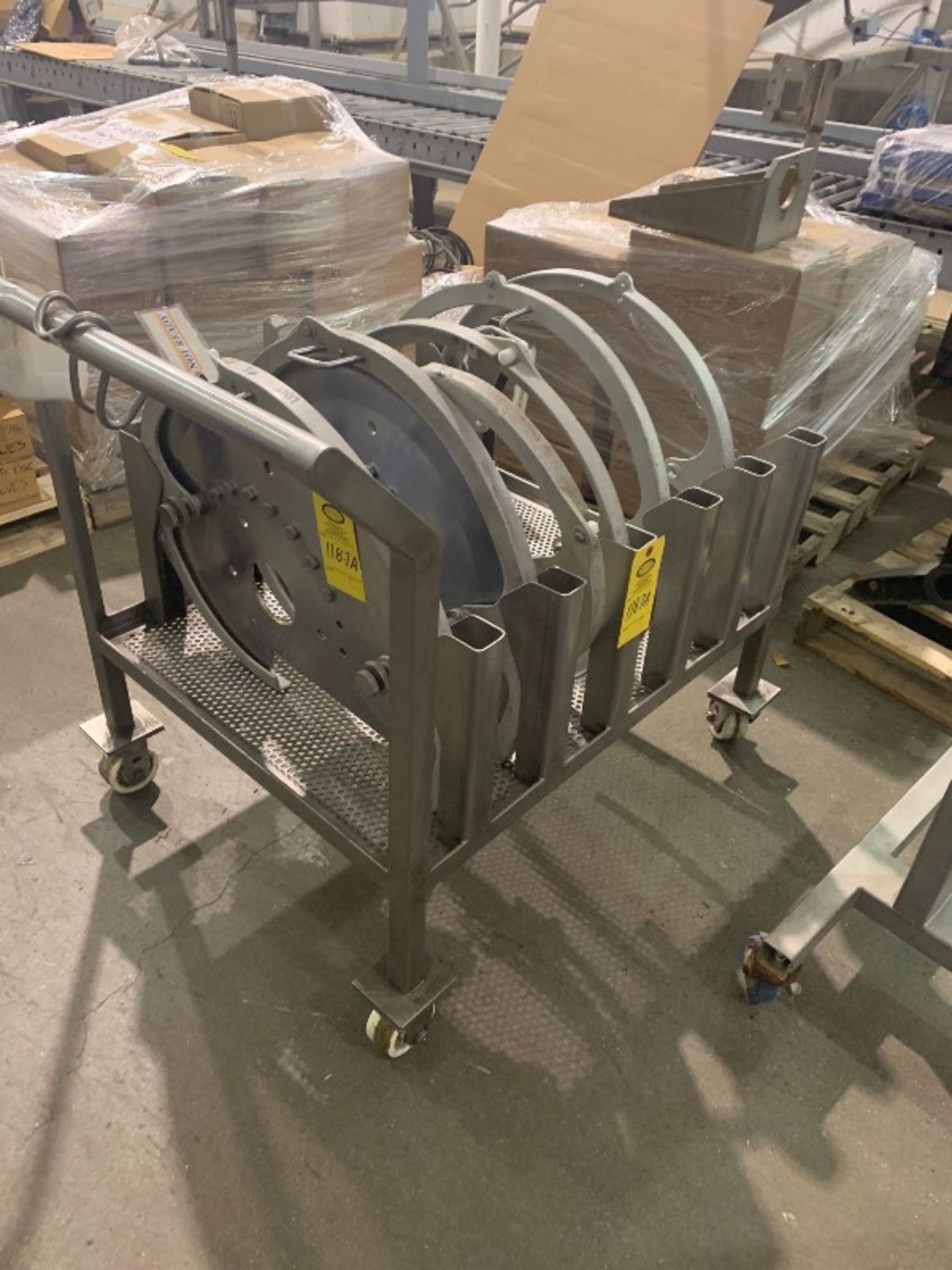 Lot (3) Pallets of Formax Slicer Parts: Required Loading Fee $200.00, Rigger-Norm Pavlish,