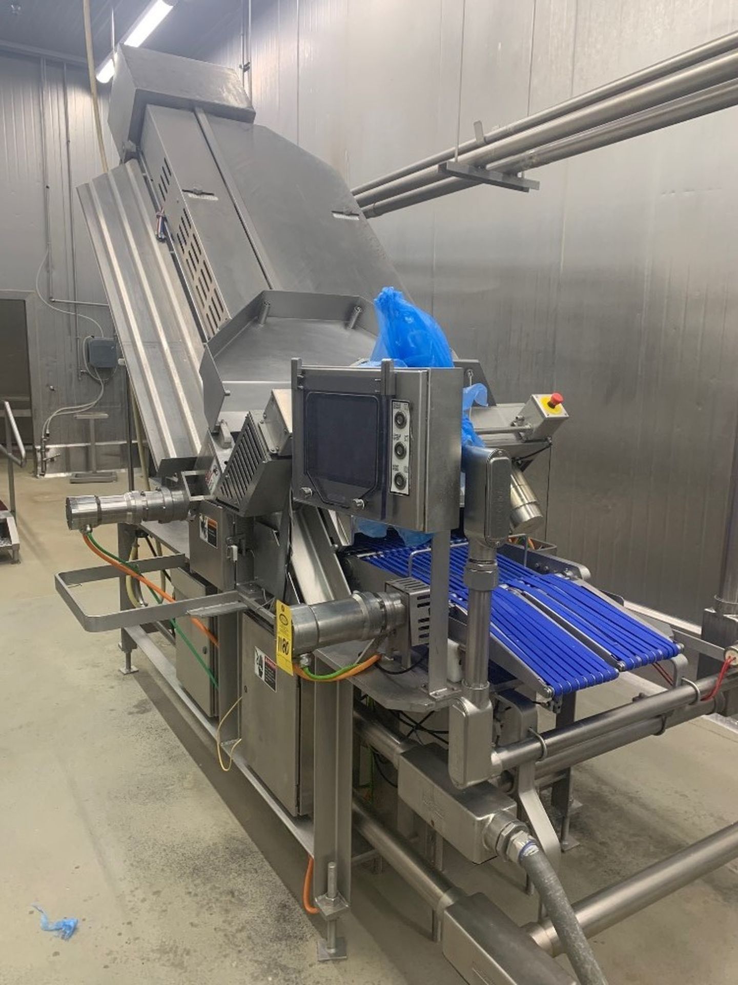 Formax Mdl. 180 Slicer, FX186, Ser. #215 with remote stainless steel control cabinet, updated plc