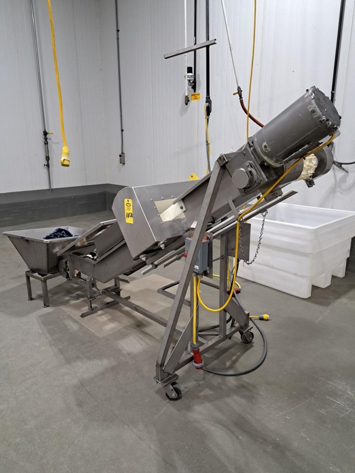 Loma Mdl. IQ3 ST, Metal Detector, 17 3/4" W X 6" T aperture, 10" W X 8' L incline conveyor, 110 - Image 5 of 5