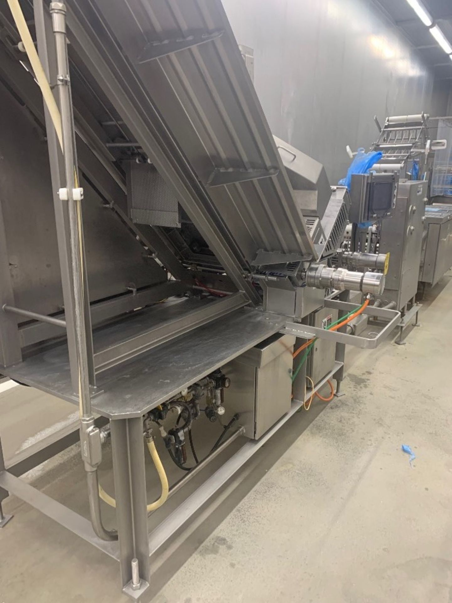 Formax Mdl. 180 Slicer, FX186, Ser. #215 with remote stainless steel control cabinet, updated plc - Image 2 of 11