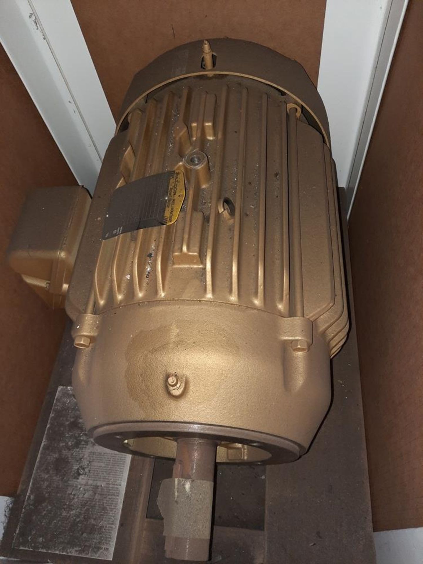 Baldor Motor in box, 15 h.p., 230/460 volts, 1765 rpm, 254TC frame: Required Loading Fee $50.00,