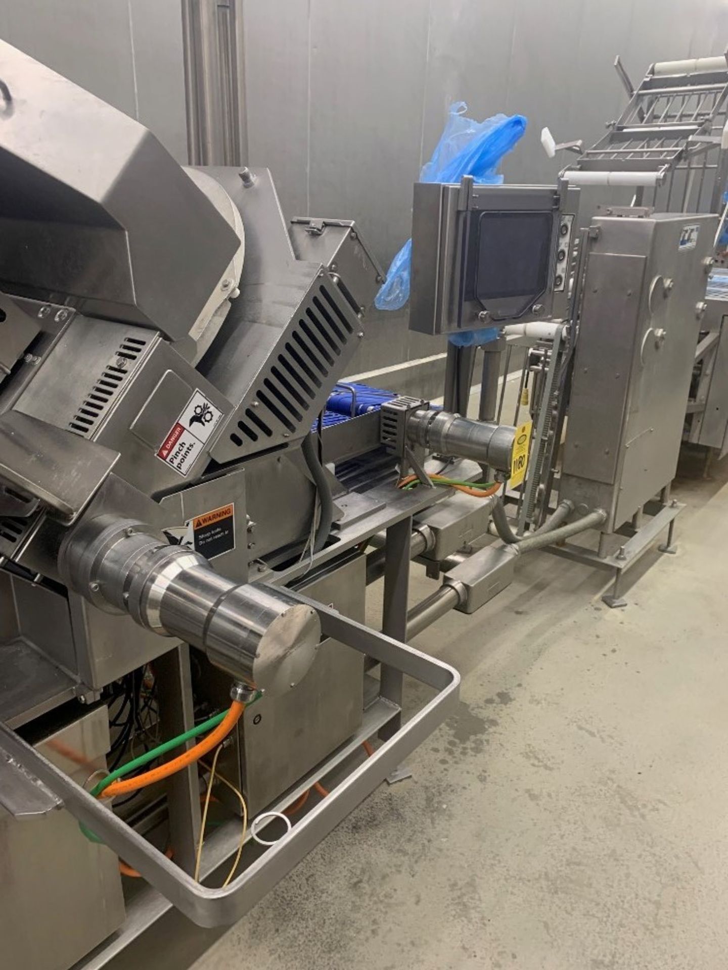 Formax Mdl. 180 Slicer, FX186, Ser. #215 with remote stainless steel control cabinet, updated plc - Image 3 of 11