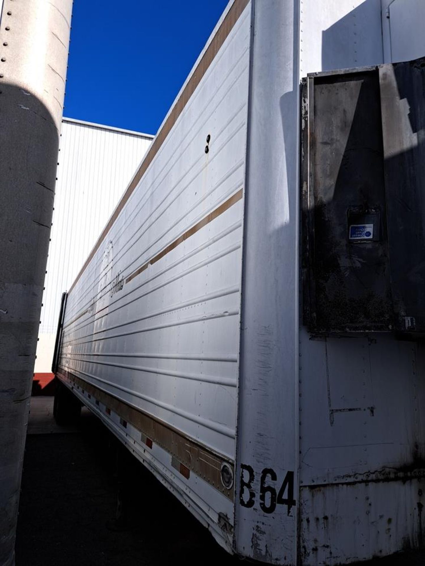 Wabash 53' Trailer, no tags, aluminum floor with reefer, SOLD AS IS, NO TITLE