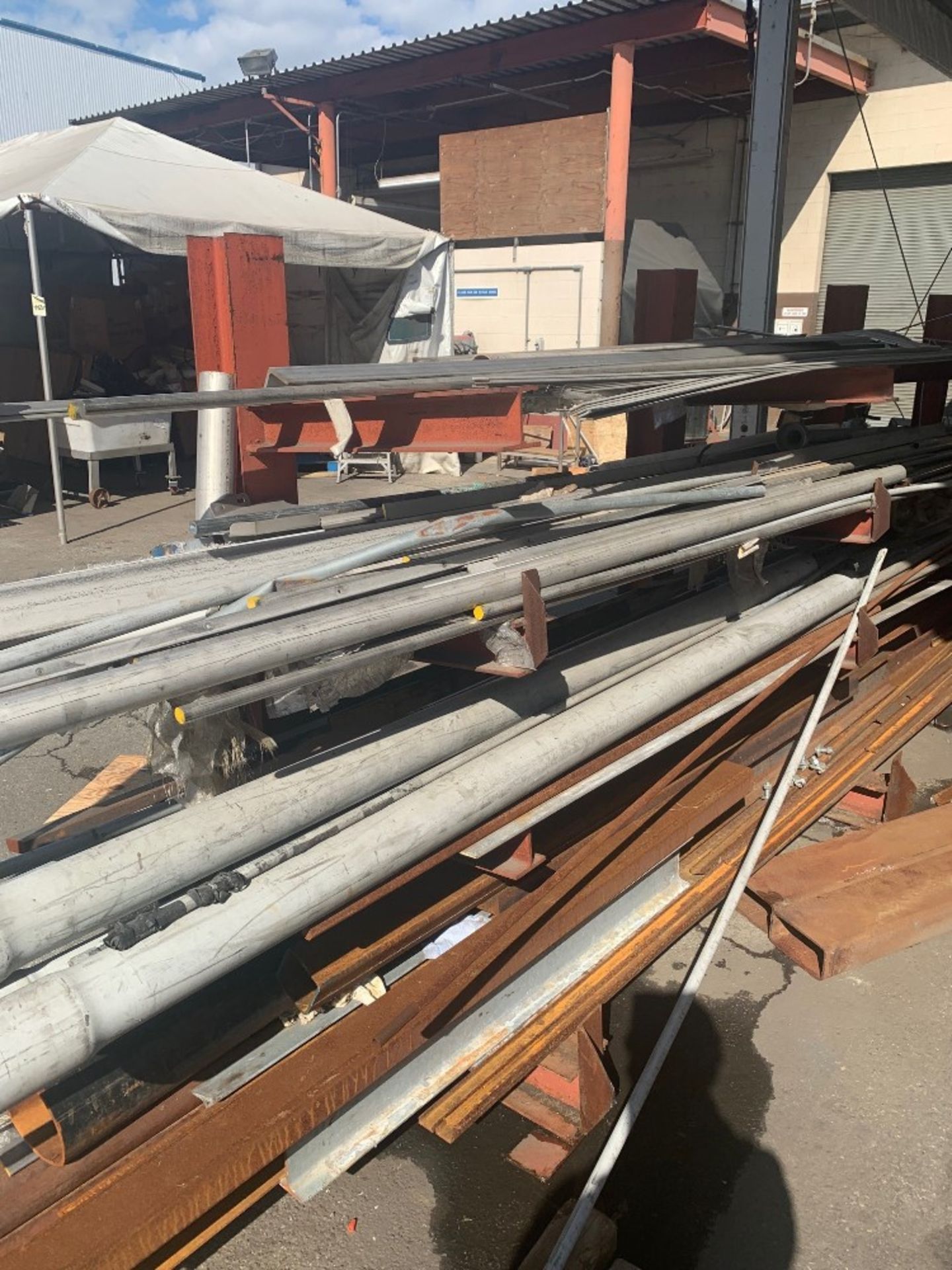 Lot (3) Pipe Racks and contents: Required Loading Fee $1500.00, Rigger-Norm Pavlish, Nebraska - Image 2 of 7