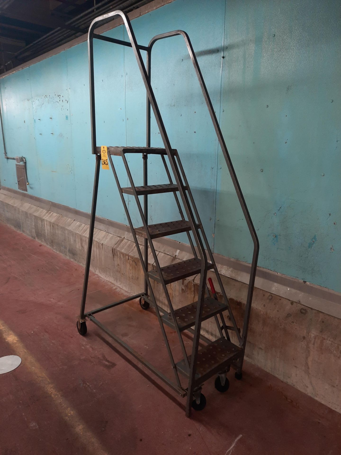 Portable Ladder, 18" W X 5' L., 5' to platform: Required Loading Fee $75.00, Rigger-Norm Pavlish,