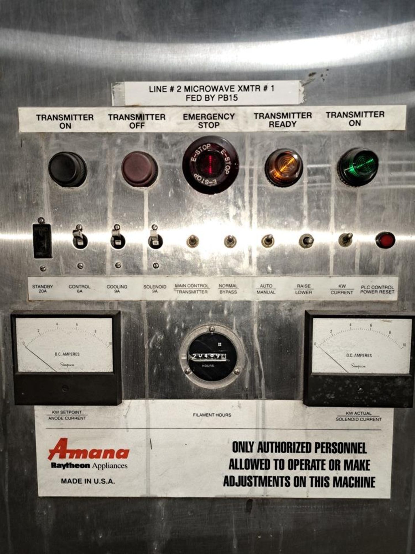 Line (2) Amana Microwave System, (4) Tunnel Sections, each section 41" W X 12' L, 60' long - Image 25 of 55