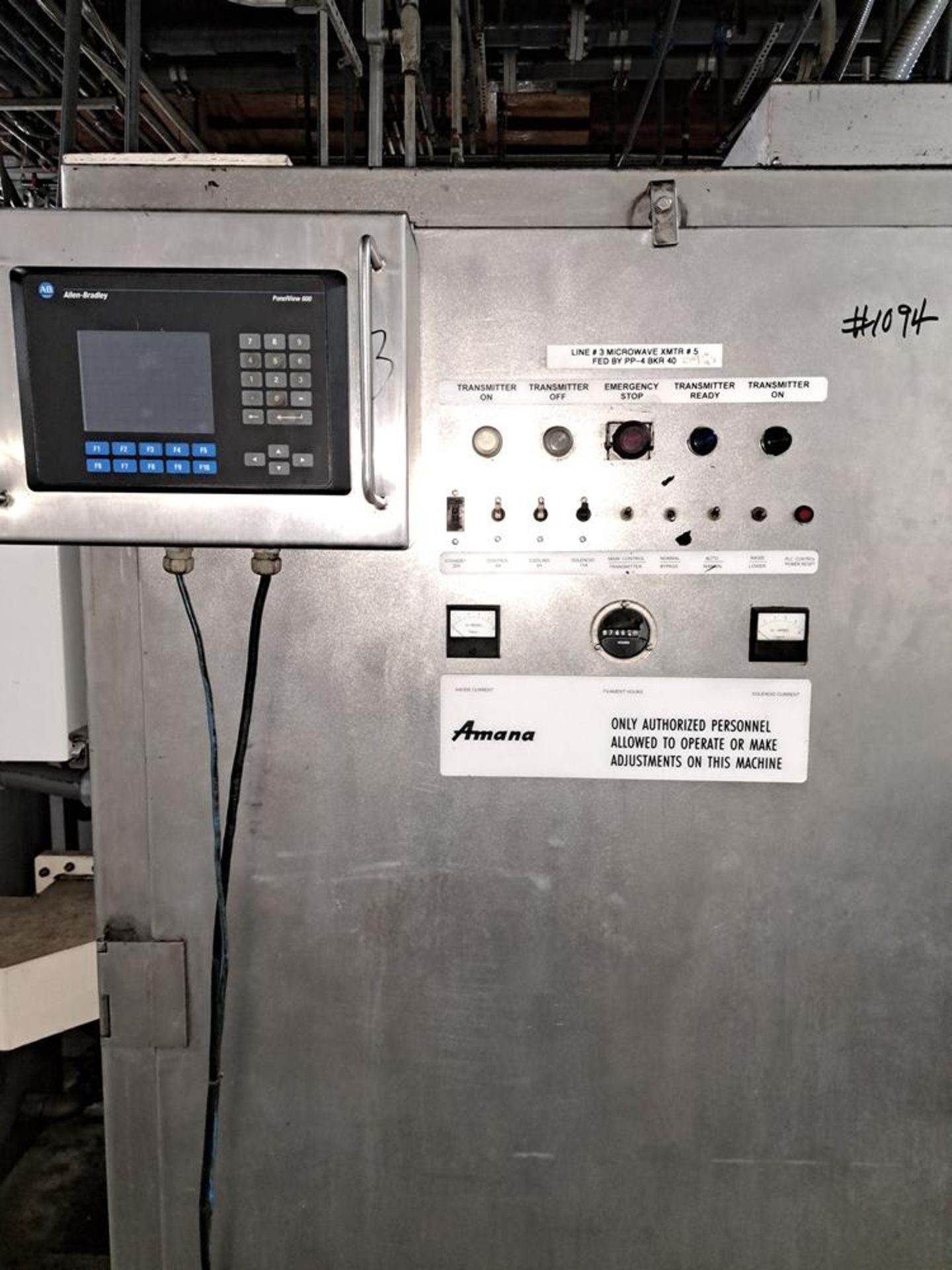 Line (1) Amana Microwave System, (4) Tunnel Sections, each section 41" W X 12' L, 60' long - Image 35 of 51