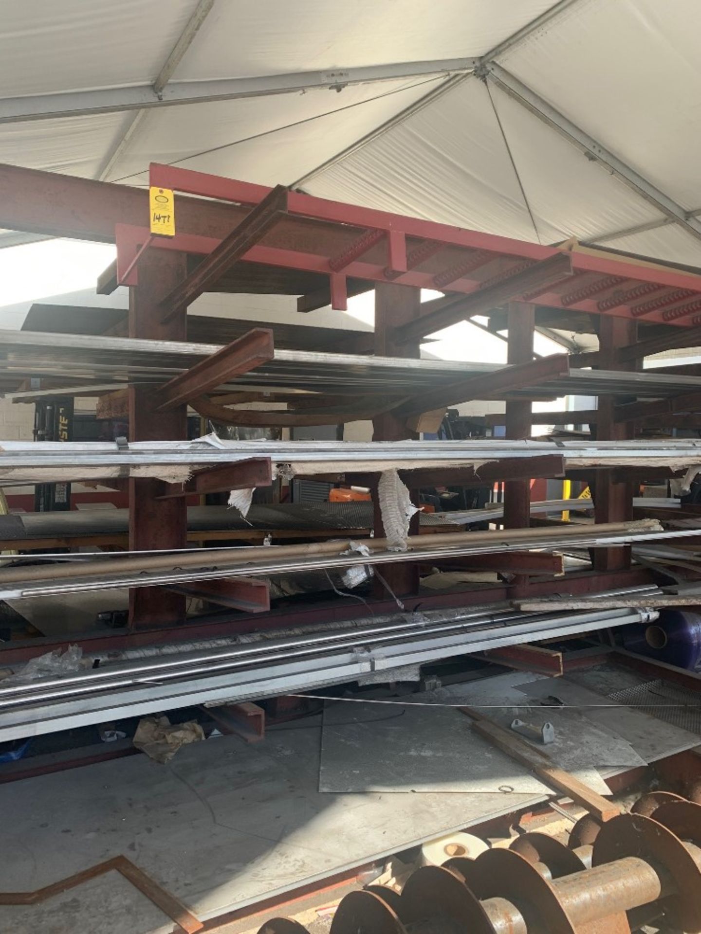 Lot (3) Pipe Racks and contents: Required Loading Fee $1500.00, Rigger-Norm Pavlish, Nebraska