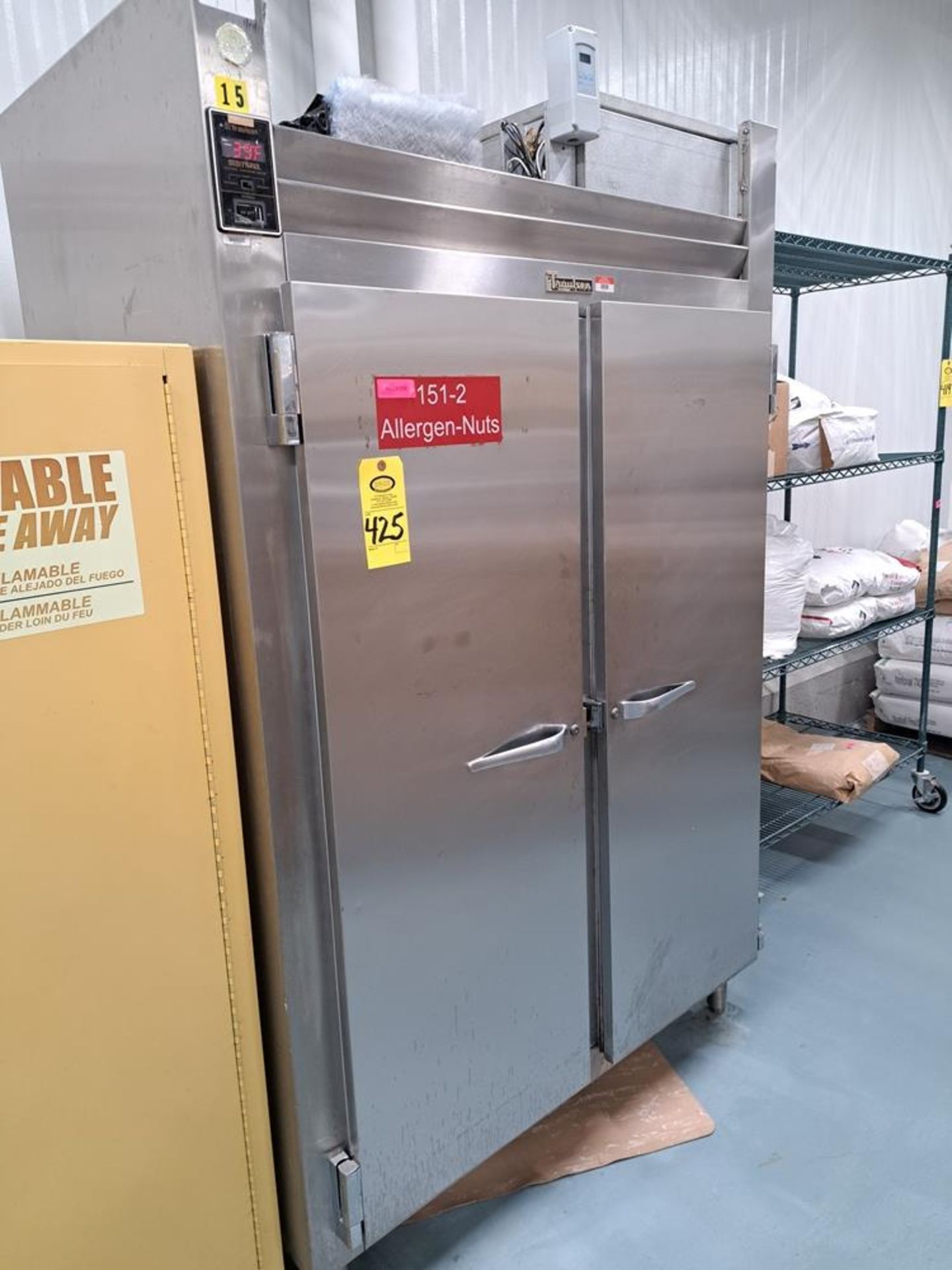 Traulsen Mdl. RHT-2-32 NUT Double Door Refrigerator, Ser. #M3158008L, 52" W X 32" D X 7' T-Removal