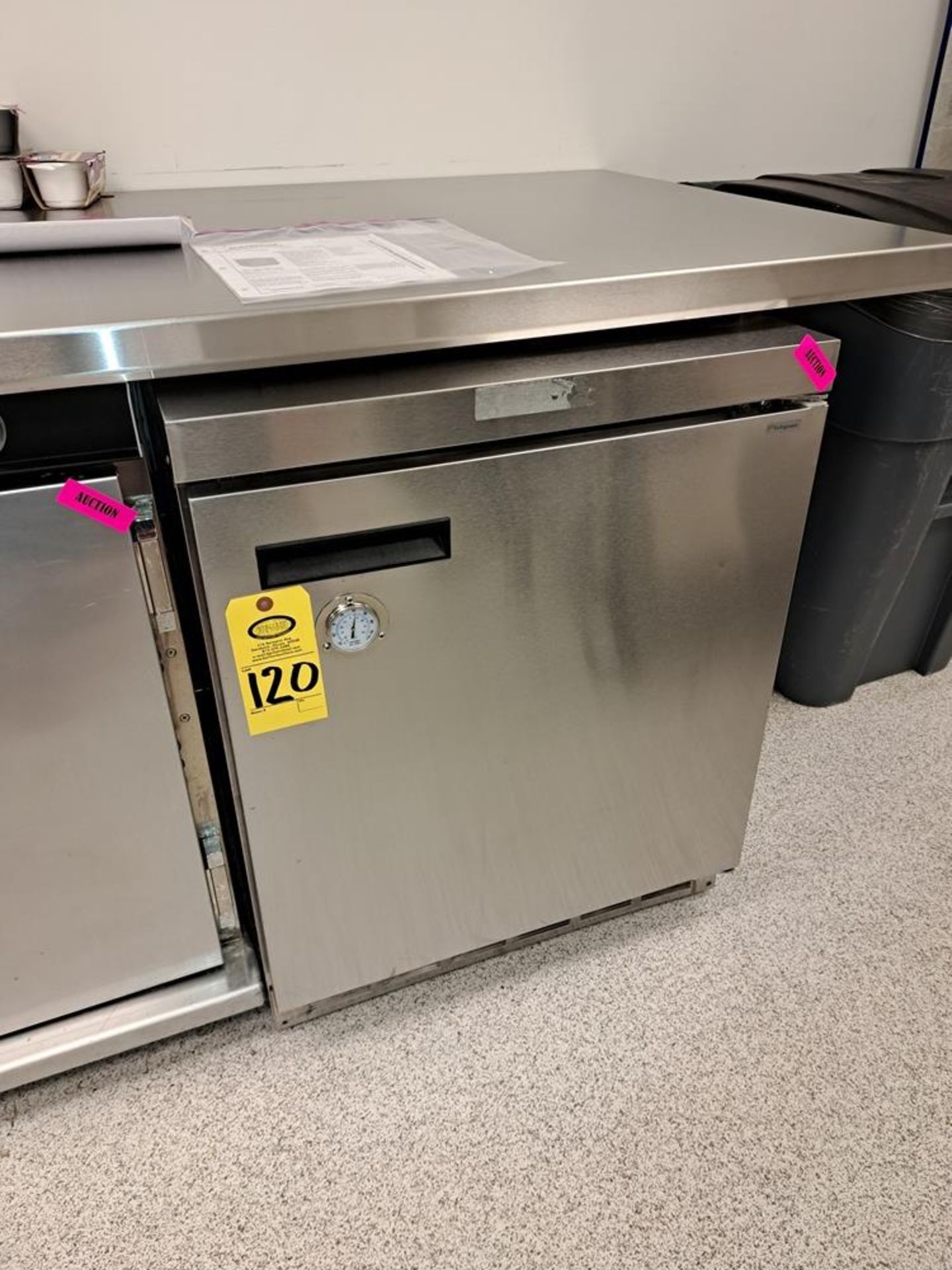 Delfield Mdl. 406P Under Counter Refrigerator-Removal Is By Appointment Only-All Small Hand Carry