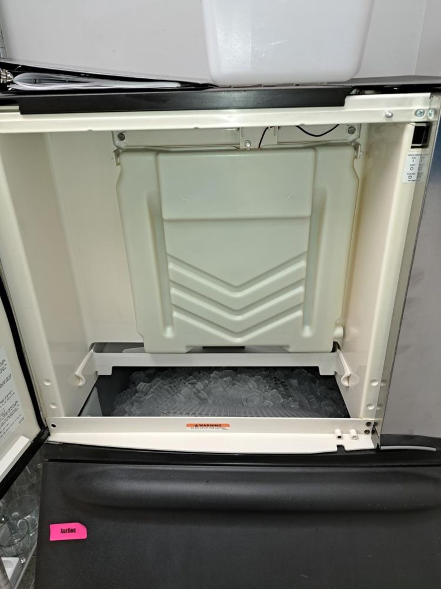 Manitowoc Mdl. B420 Ice Maker with storage bin, 30" W X 33" X 5' -Removal Is By Appointment Only-All - Image 3 of 3