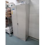 Lot (2) Cabinets, 3' W X 18" D X 6' T, (1) 3' W X 16" D X 7' T-Removal Is By Appointment Only-All