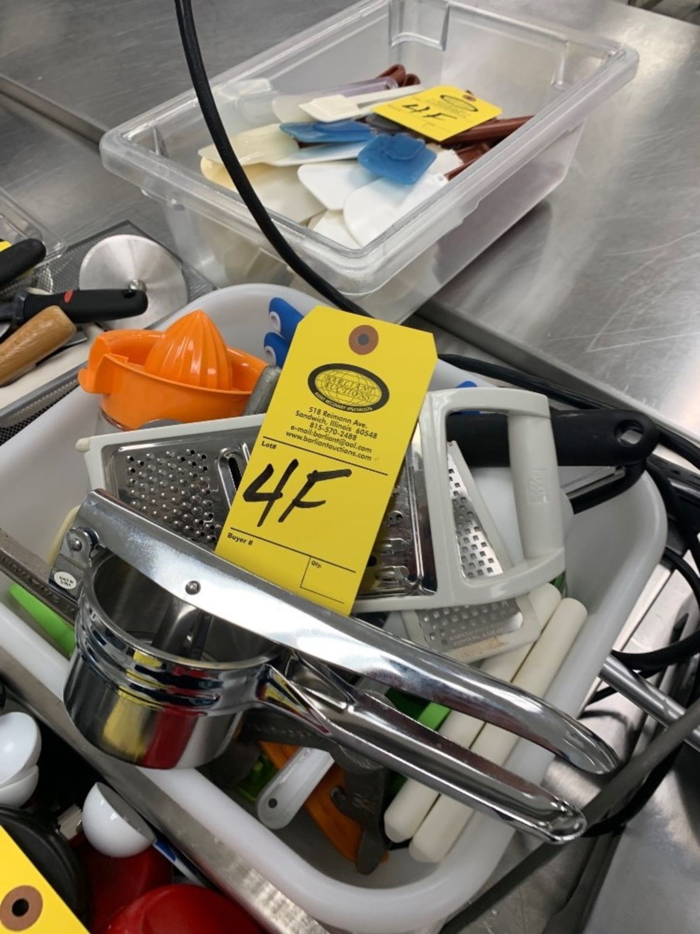 Lot Kitchen Utensils - Removal Is By Appointment Only-All Small Hand Carry Items-Removal Will Be