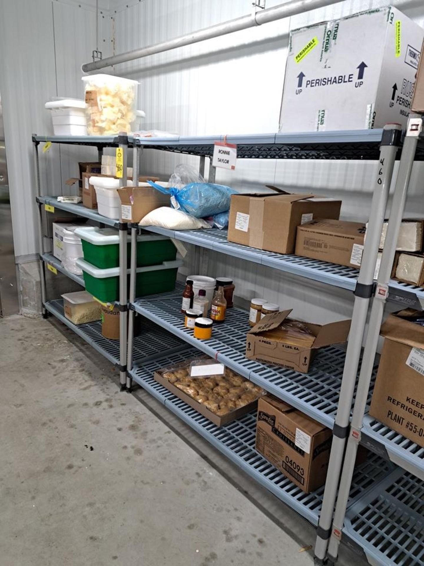 Metro Plastic Shelving Units, 24" W X 6' L X 65" T-Removal Is By Appointment Only-All Small Hand