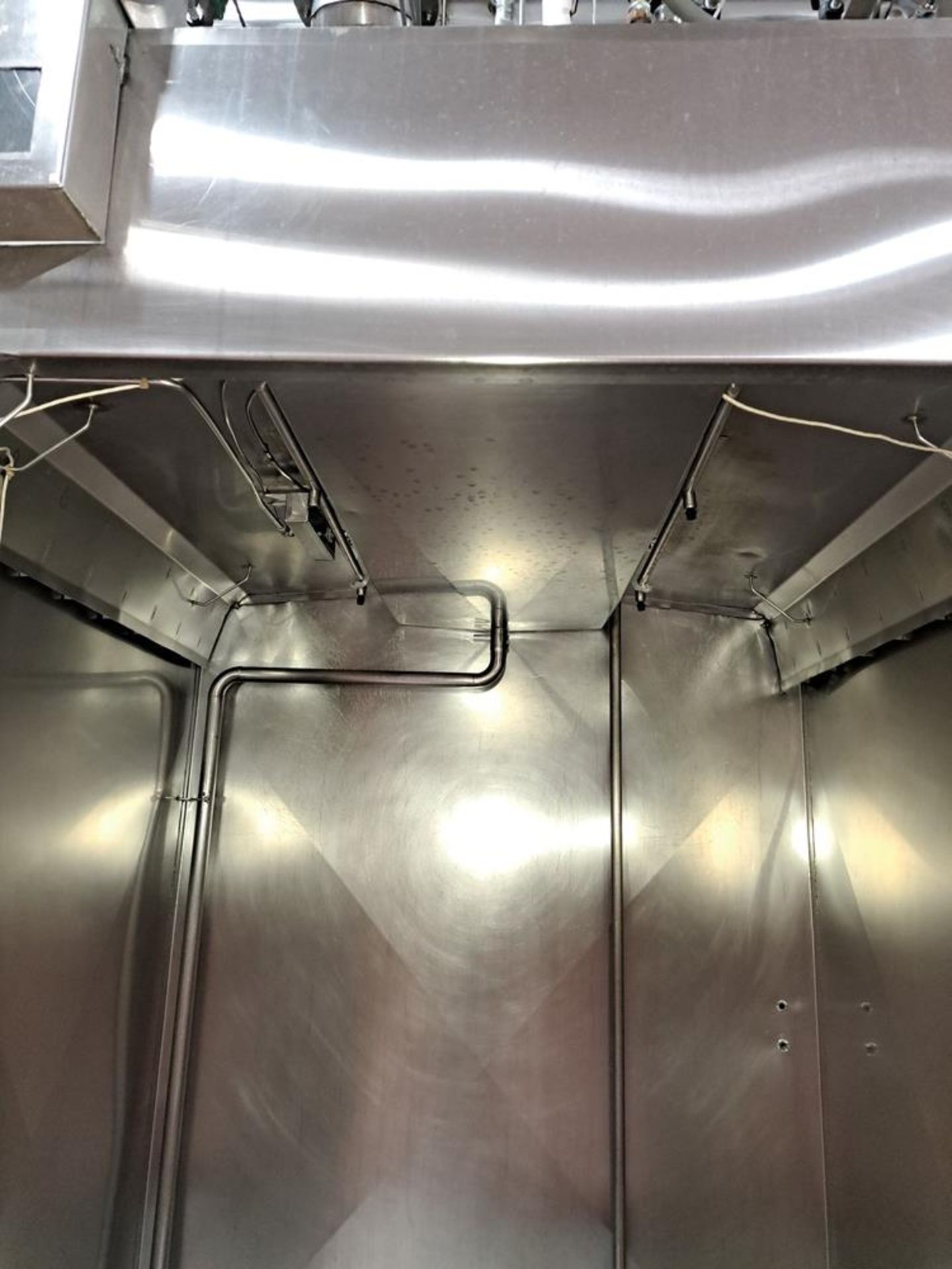 Alkar Mdl. 1000 Stainless Steel Single Cart Electric Smokehouse, Ser. #8000490208E1E075, 460 - Image 3 of 12