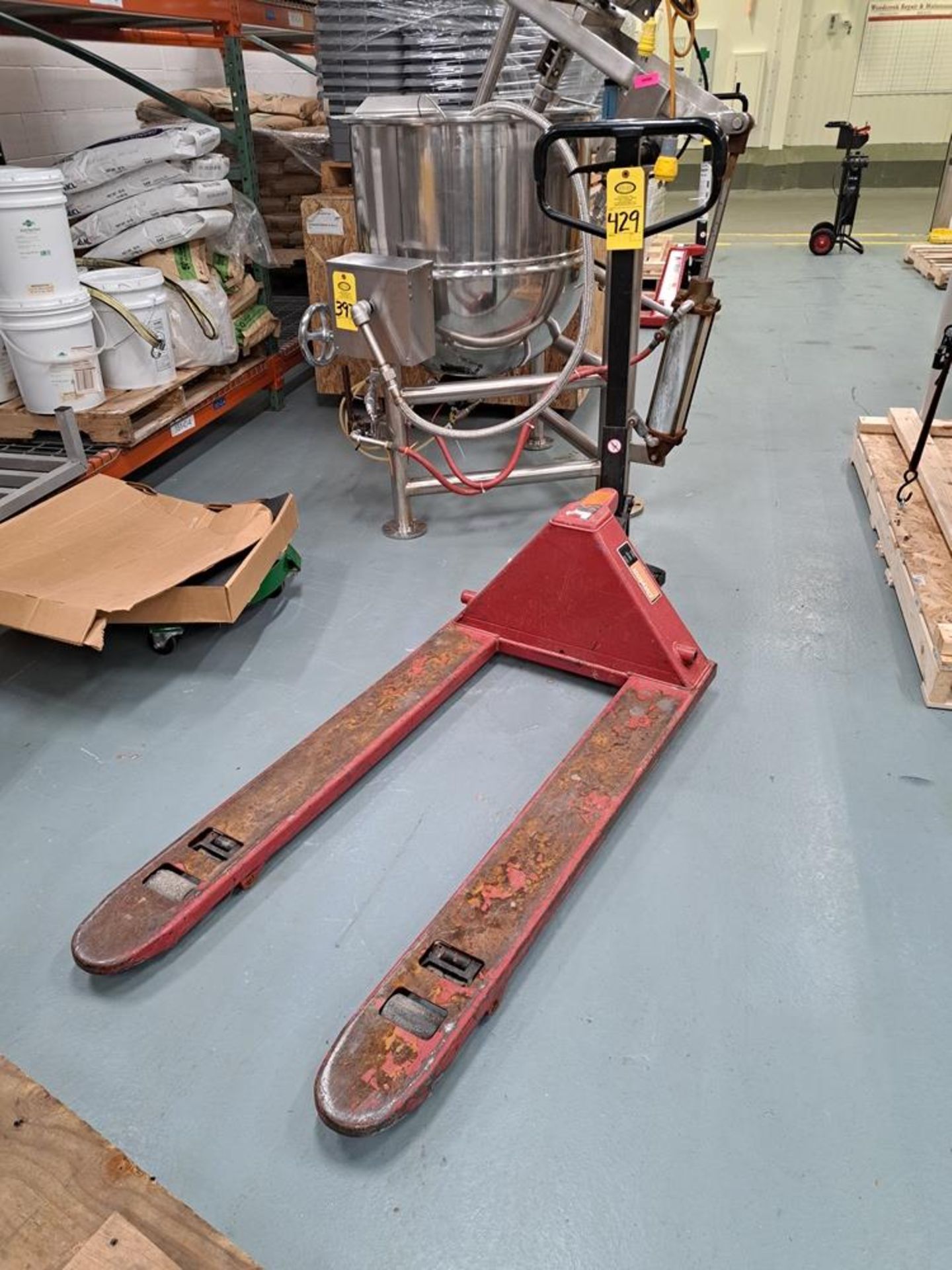 Dayton Pallet Jack, 5500 Lb. capacity-Removal Is By Appointment Only-All Small Hand Carry Items-