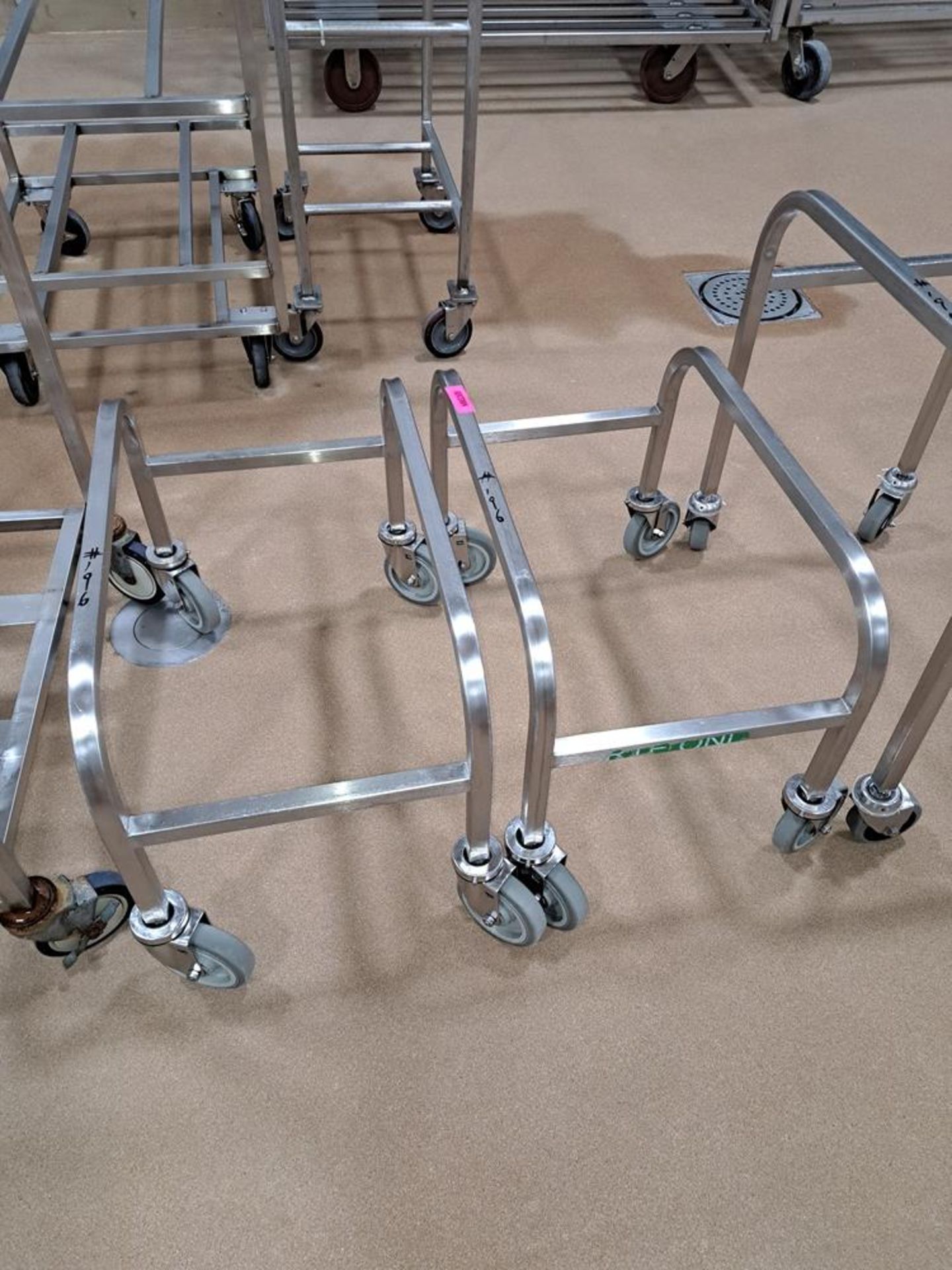 Lot (4) Stainless Steel Tote Racks-Removal Is By Appointment Only-All Small Hand Carry Items- - Image 2 of 2