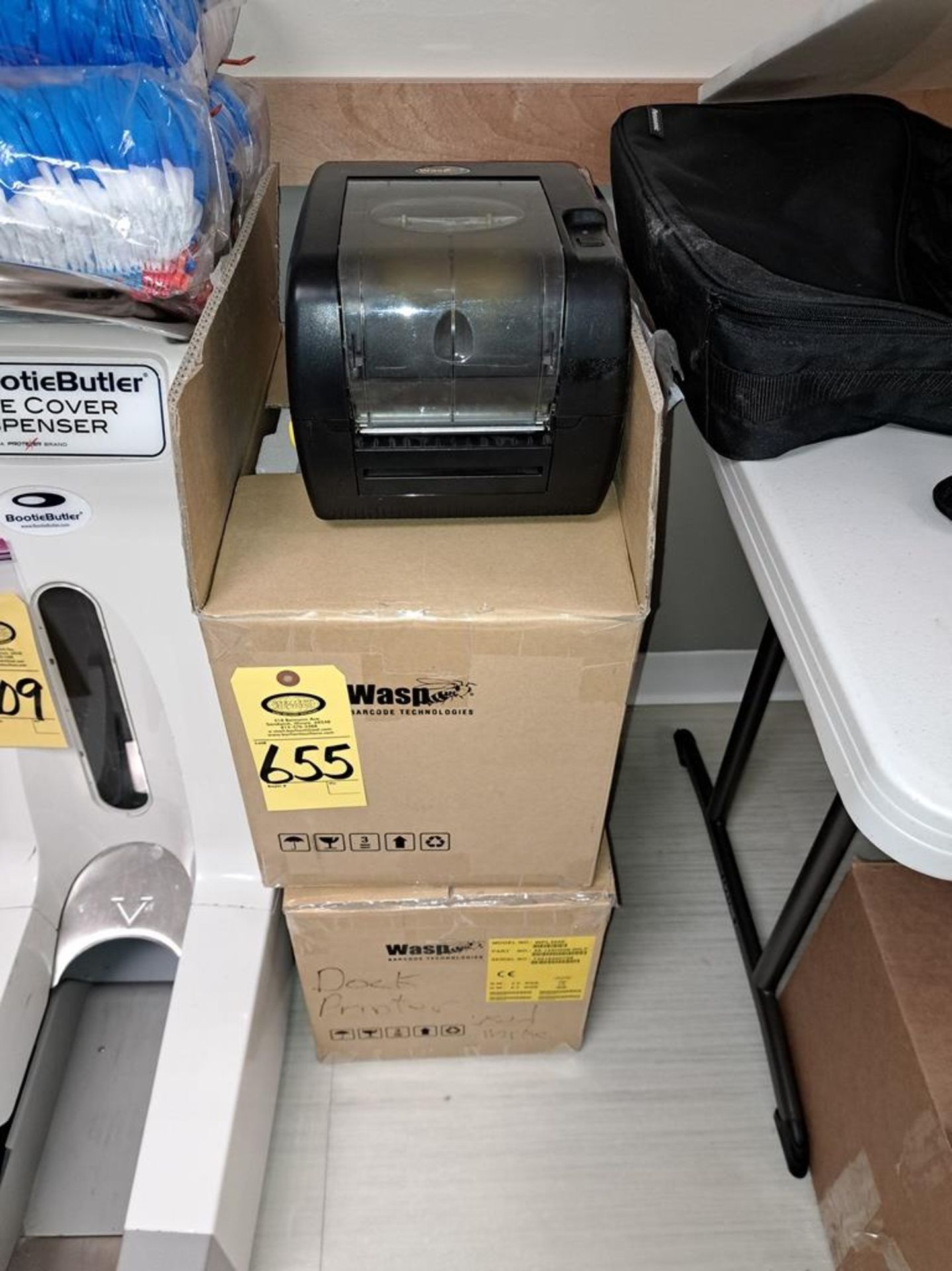 Lot (3) Wasp Label Printers-Removal Is By Appointment Only-All Small Hand Carry Items-Removal Will