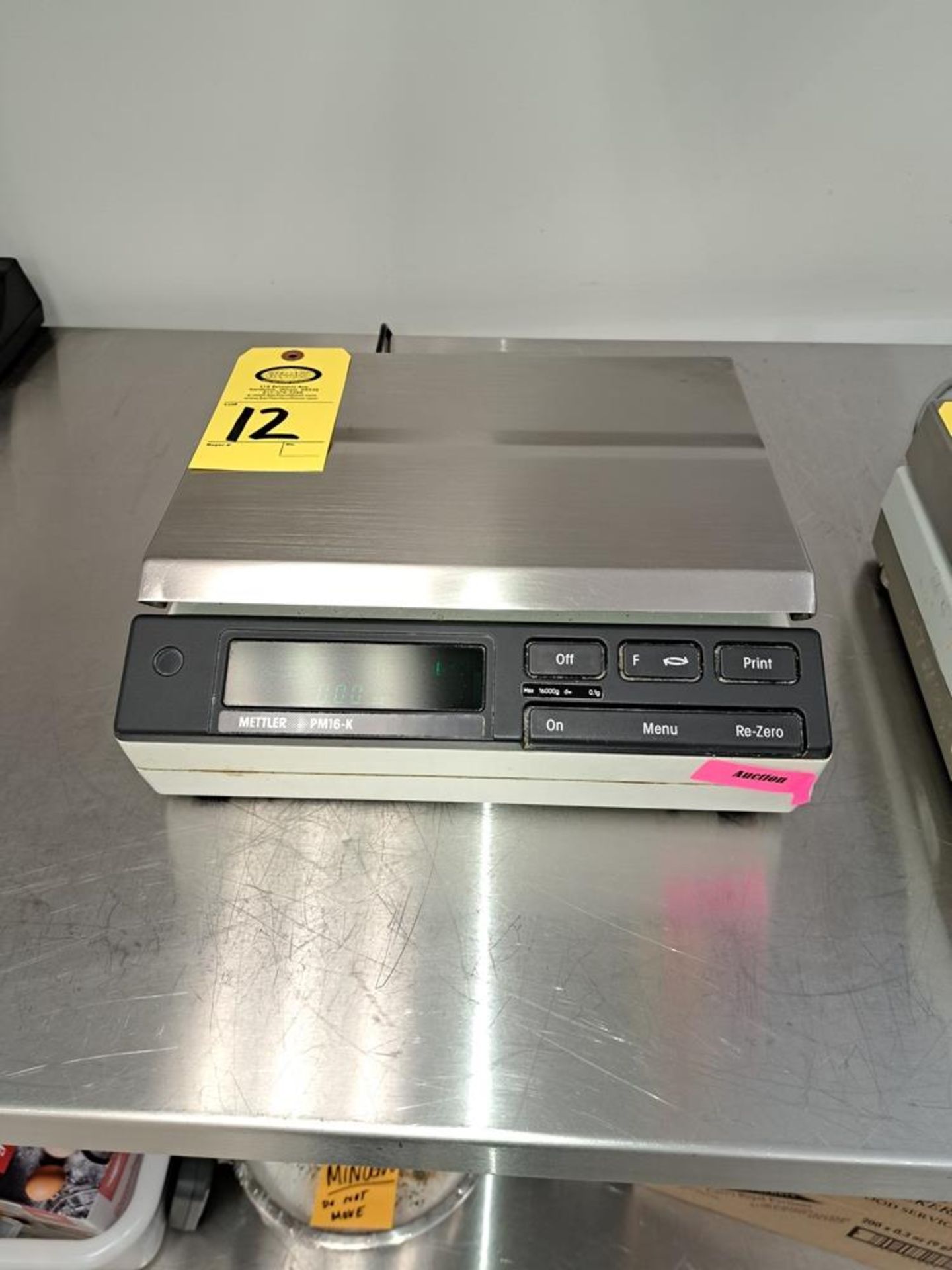 Mettler Mdl. PM16-K Digital Scale, 16000 gram capacity-Removal Is By Appointment Only-All Small Hand
