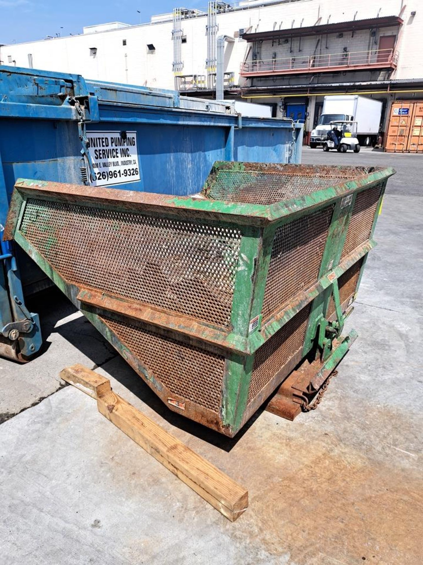 Self Dumping Hopper, 6' W X 5' L X 3' D (Contact Norm Pavlish - Nebraska Stainless for Loading - Image 2 of 2