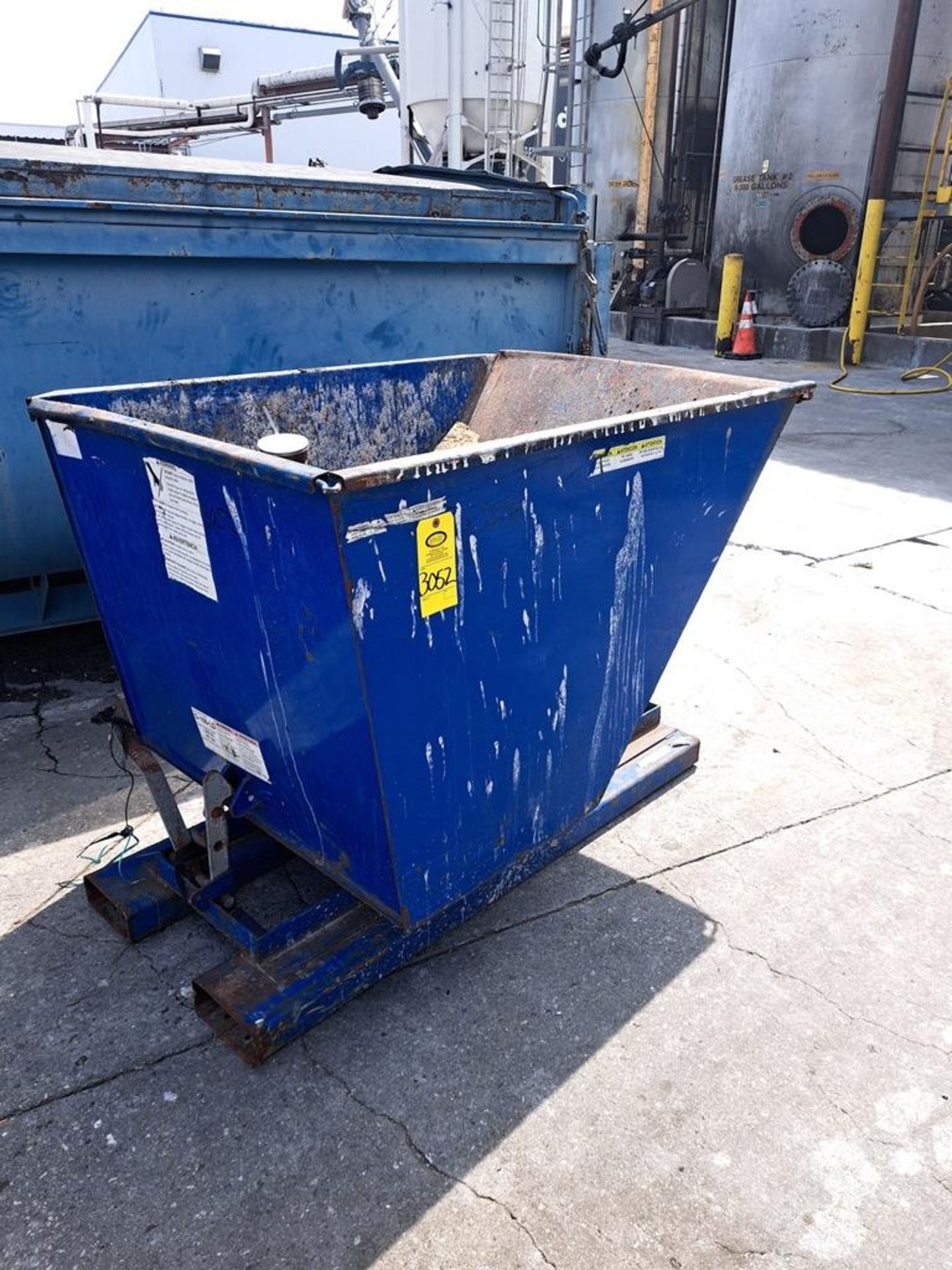 Self Dumping Hopper, 38" W X 52" L X 30" D (Contact Norm Pavlish - Nebraska Stainless for Loading