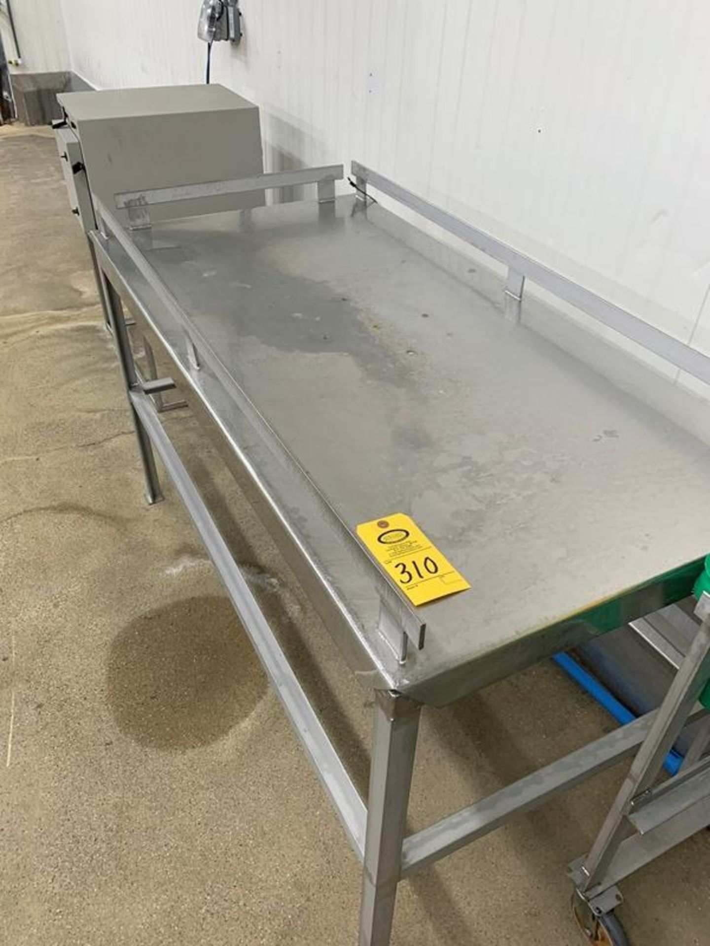 Stainless Steel Table, 5' L X 30" W X 34" H (Located in Mt. Pleasant, IA)-ALL EQUIPMENT MUST BE