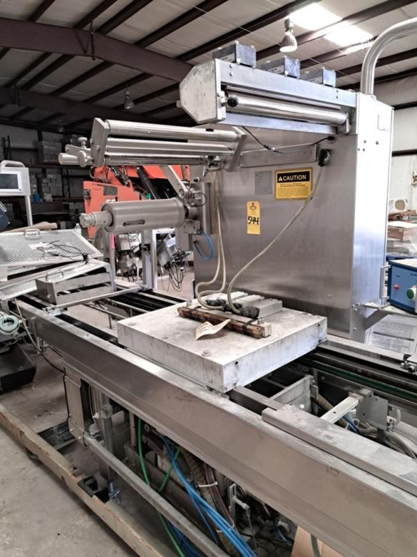 Multivac Mdl. R530 Rollstock Thermoforming Packaging Machine, Ser. #120832, Mfg. 2008, 230 volts, - Image 8 of 16