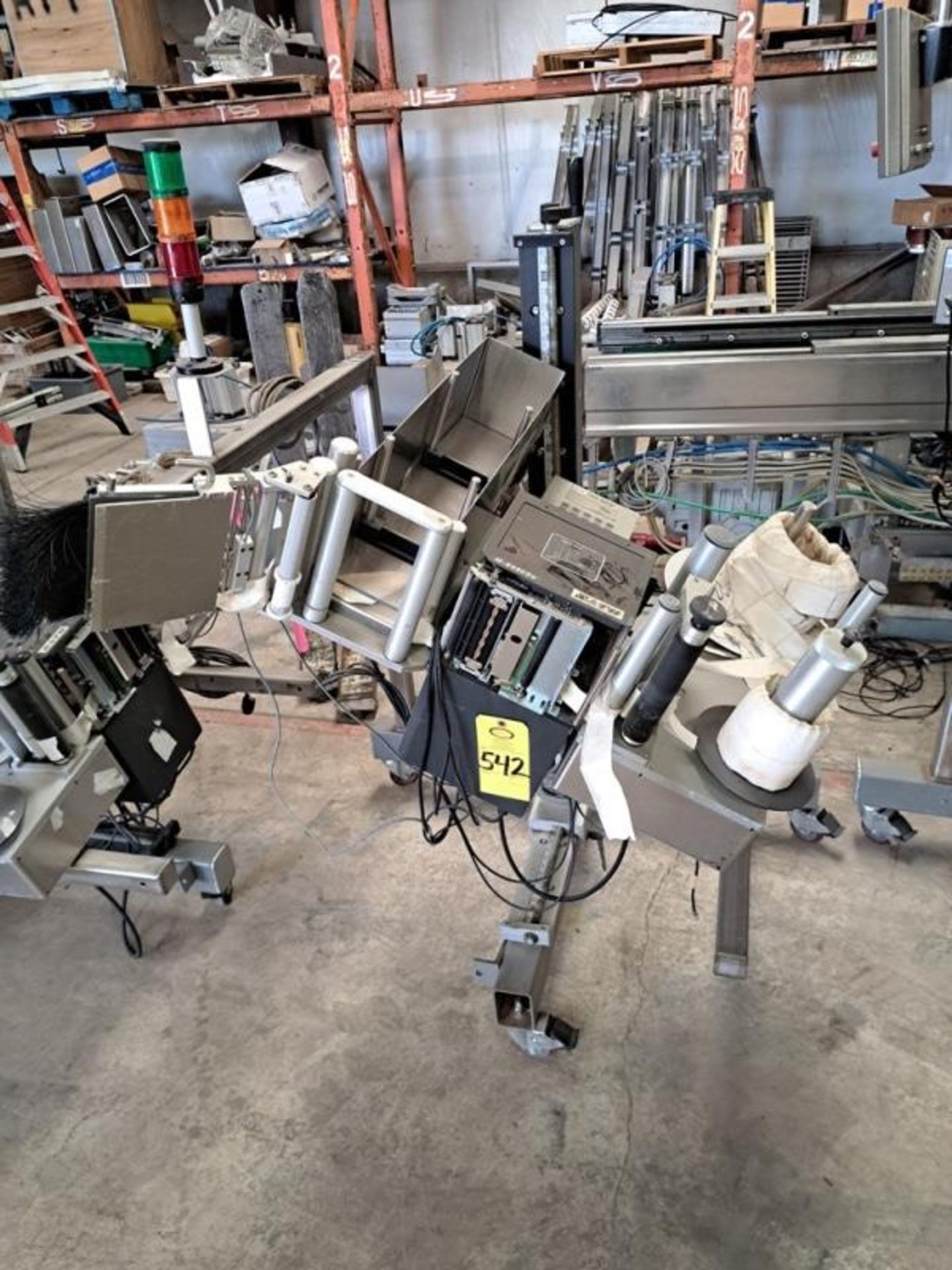 Label-Aire Mdl. 3181 Label Applicator with Sato Mdl. M-849OSE Printer (Located in Tremonton, UT)-ALL