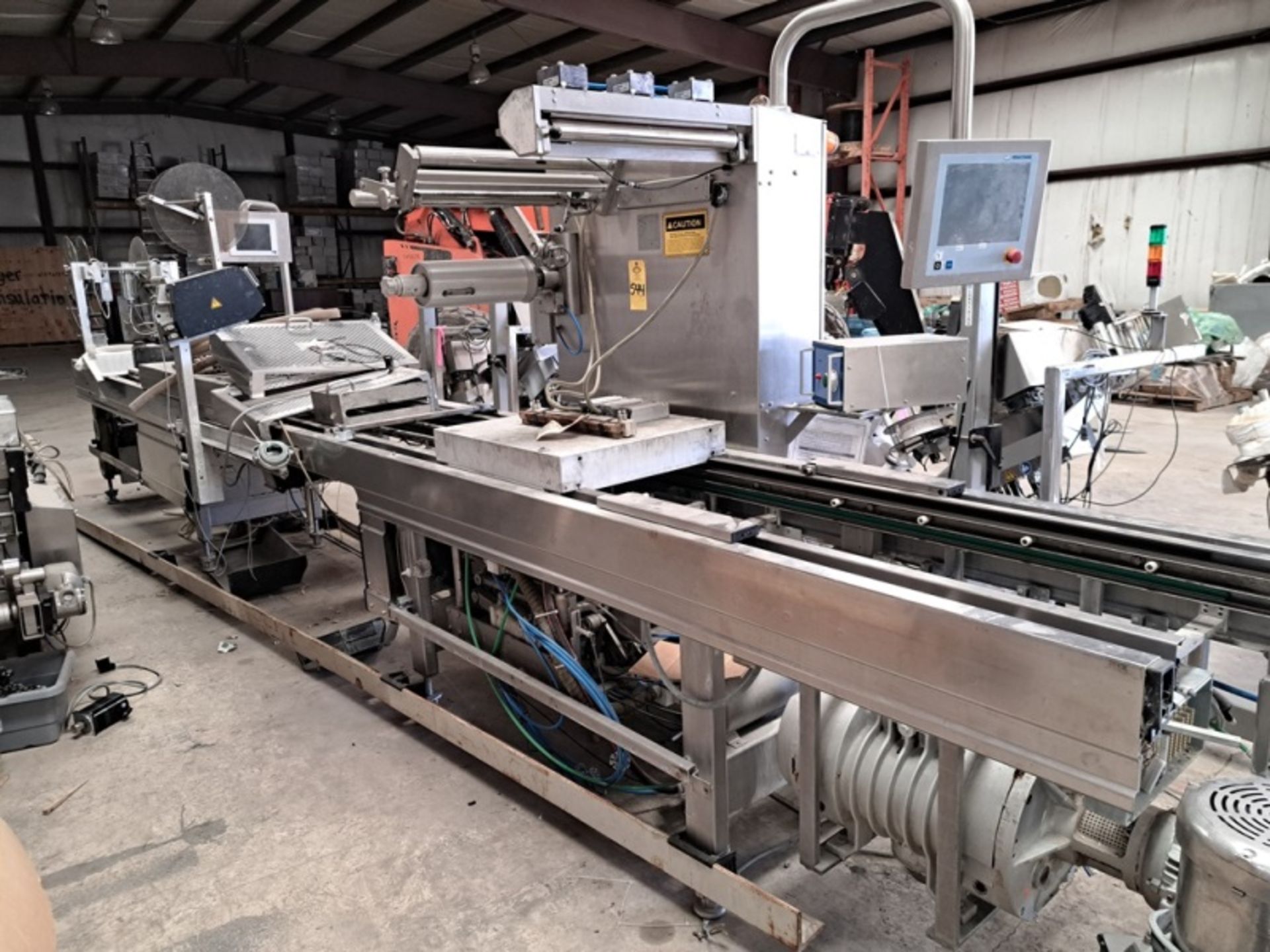 Multivac Mdl. R530 Rollstock Thermoforming Packaging Machine, Ser. #120832, Mfg. 2008, 230 volts, - Image 5 of 16