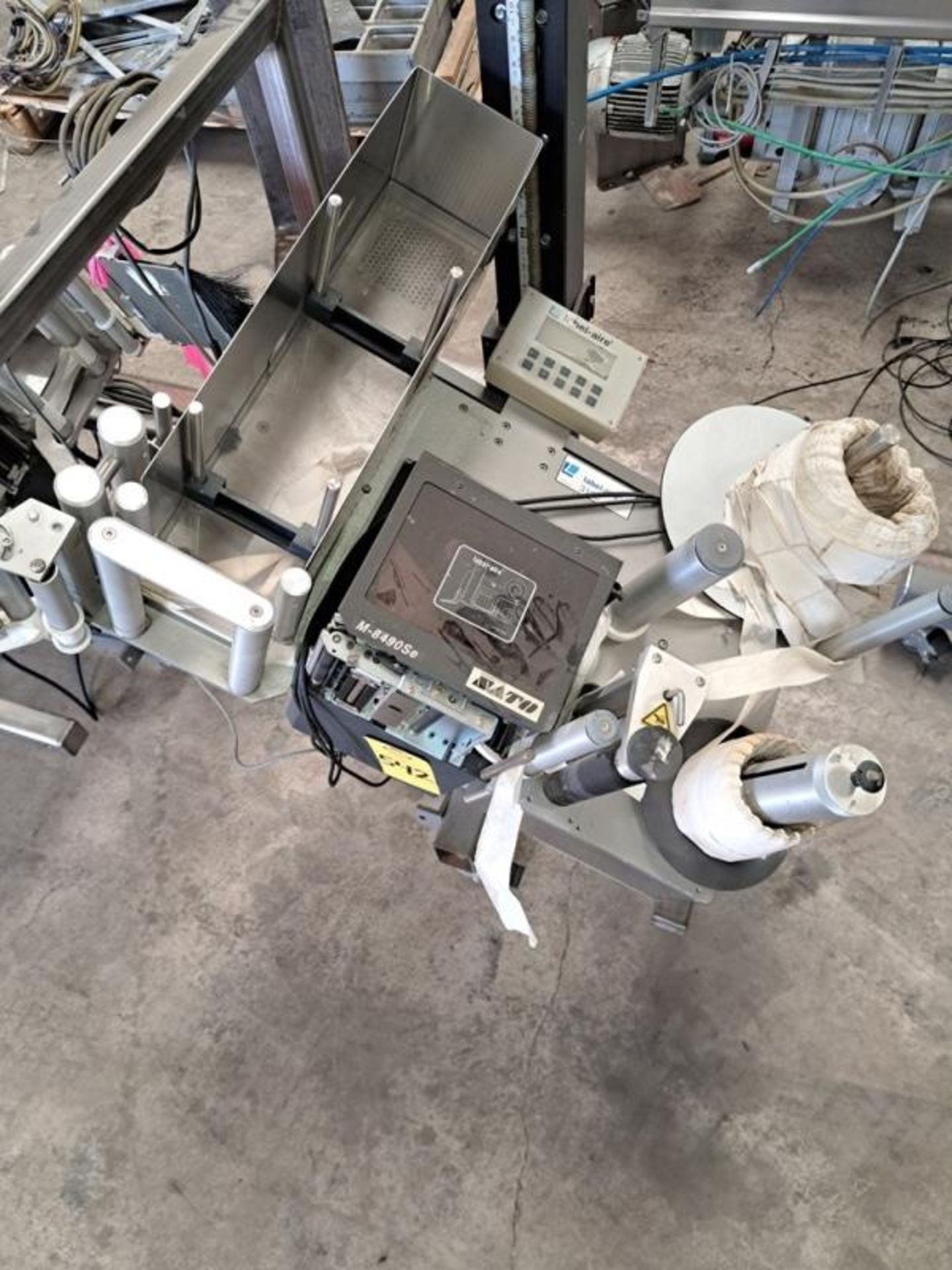 Label-Aire Mdl. 3181 Label Applicator with Sato Mdl. M-849OSE Printer (Located in Tremonton, UT)-ALL - Image 2 of 2