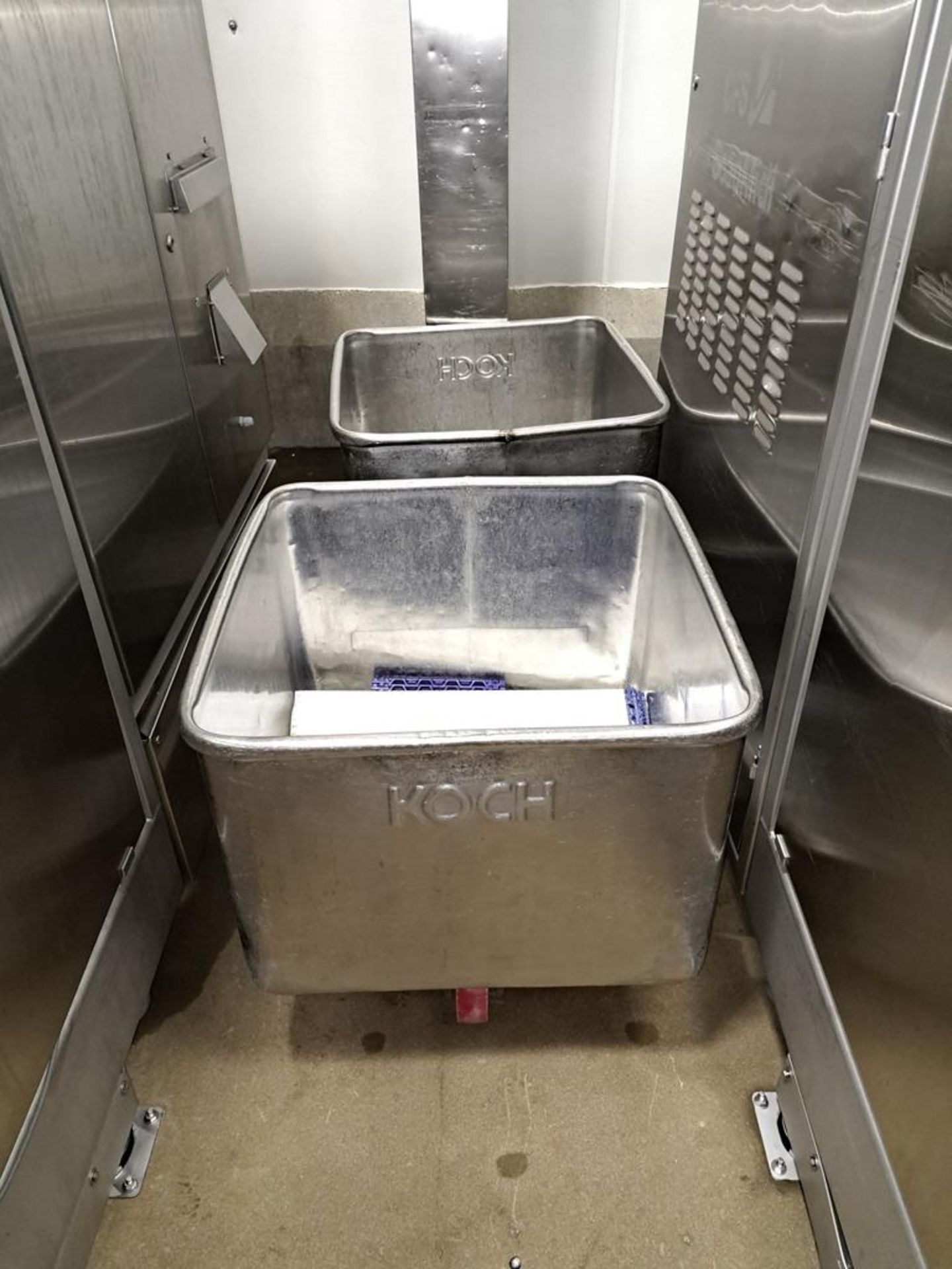 Stainless Steel Dump Buggies, 400 Lb. capacity (Located in Bolingbrook, IL)(Loading Fee $50.00-