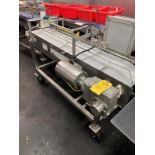 Portable Conveyor, 14" W X 70" L intralox belt, electric drive (Located in Mt. Pleasant, IA)-ALL