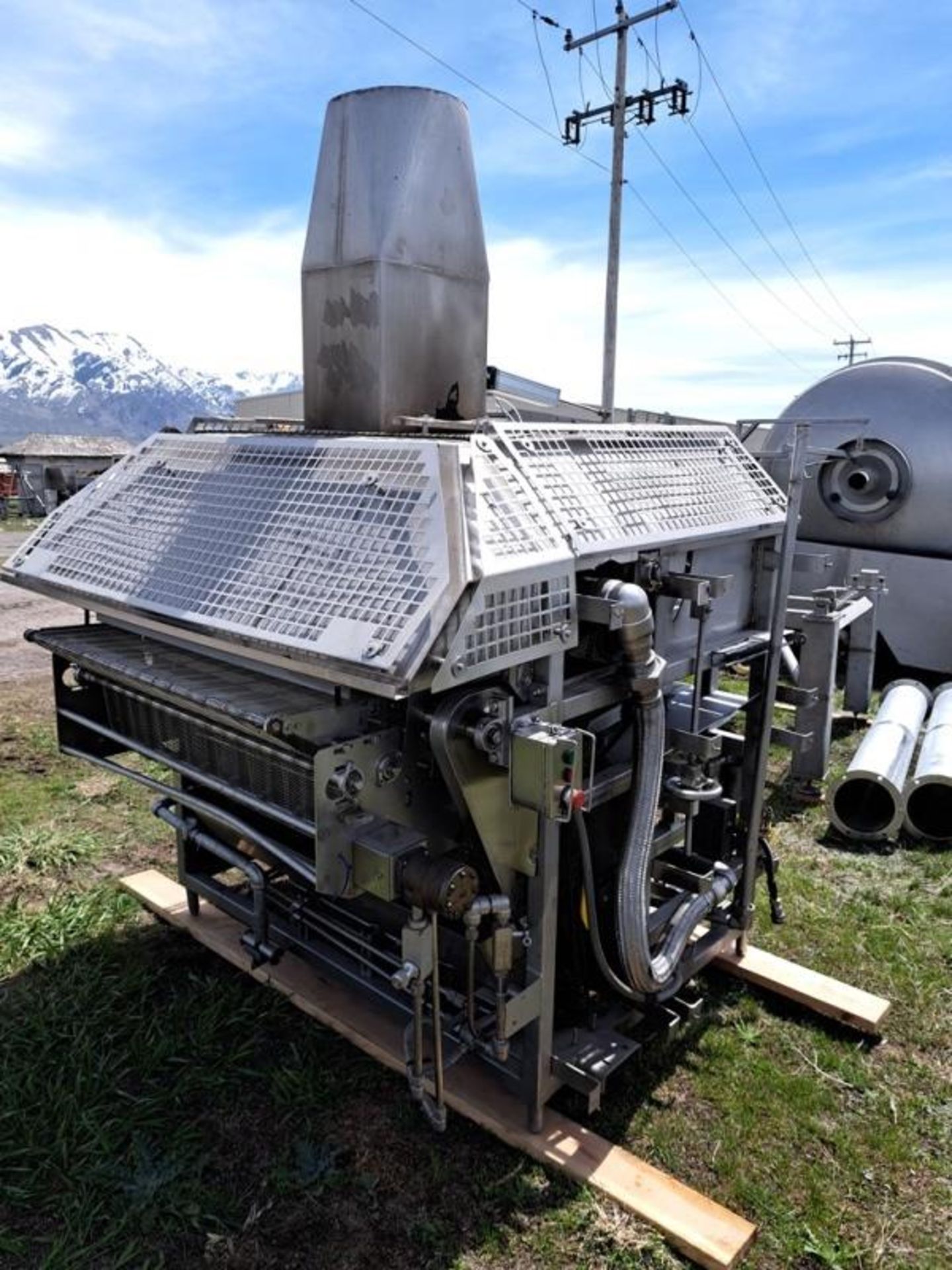 Stainless Steel Char-Marker Grill, 42" W X 6' L stainless steel belt, top mounted marker, natural - Image 3 of 7