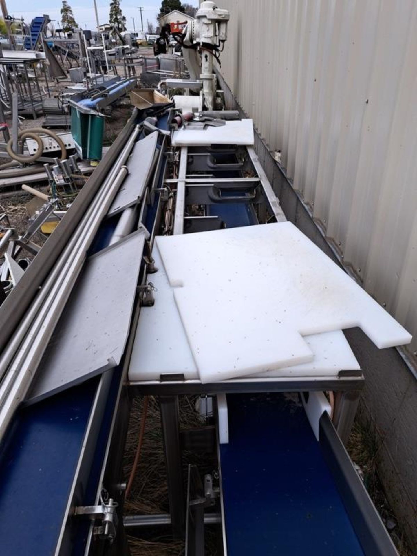 Stainless Steel Packoff Conveyor, 13 1/2" W X 15' L main belt, 12" W X 14' L, take away belt, (4) - Image 3 of 3
