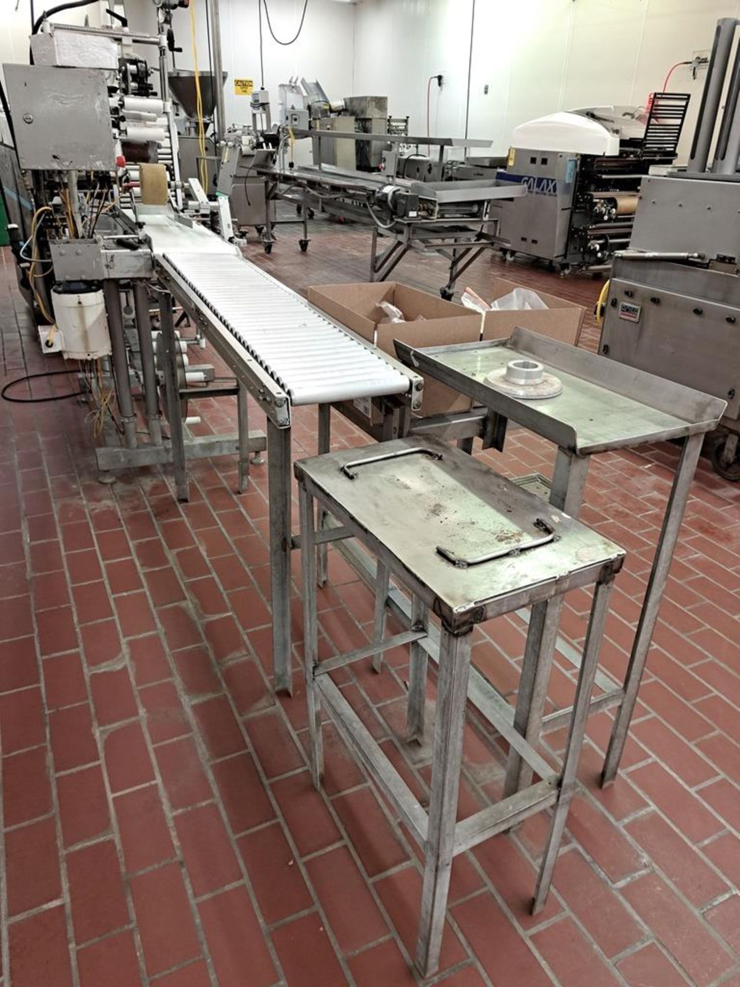 Koch Mdl. NRD11C1114369 Top & Bottom Labeler, Ser. #1101, 230 volts, with roller exit conveyor, - Image 6 of 6