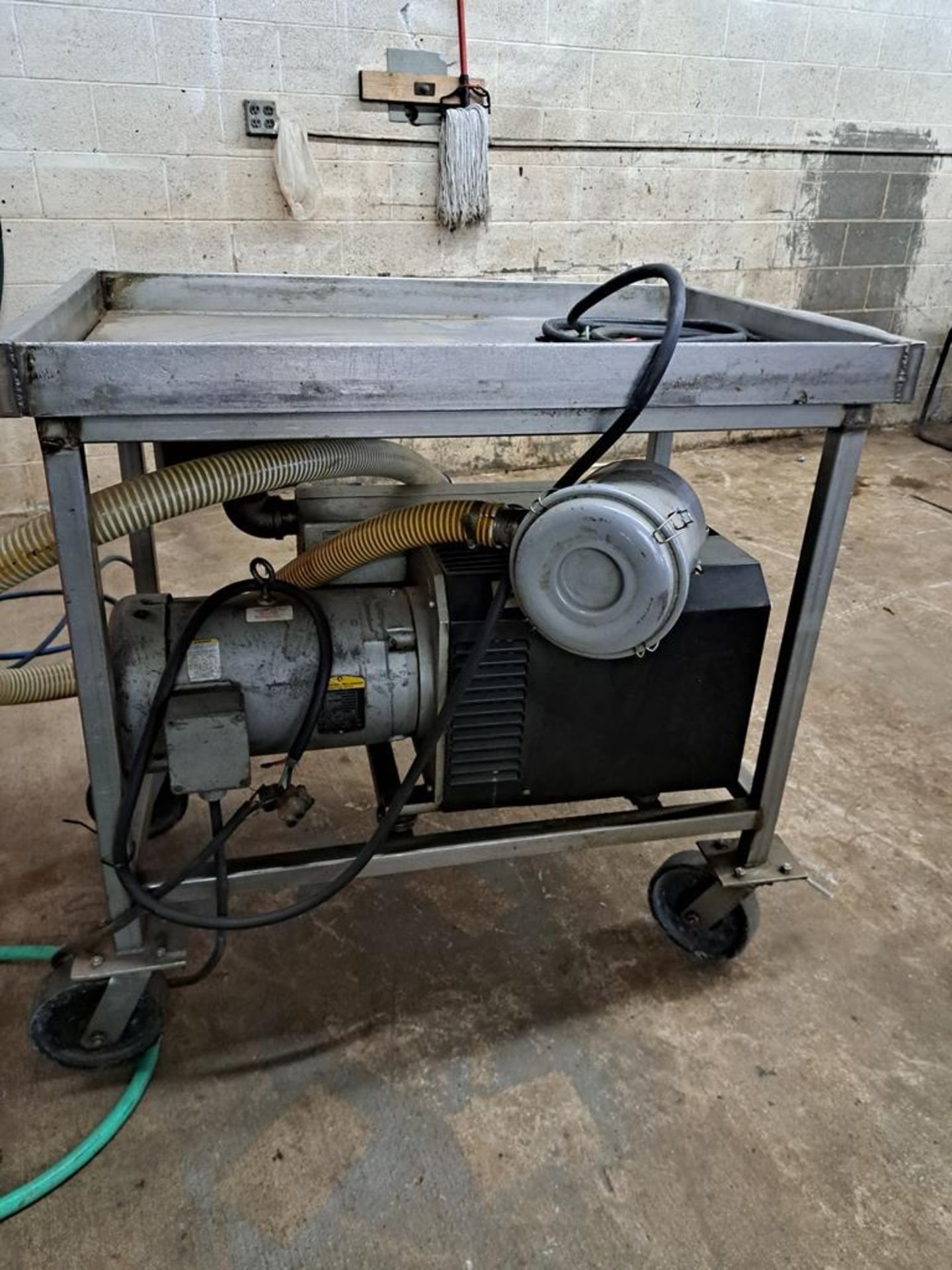 Gardner Denver Vacuum Pump Located In Sandwich, IL (Required Loading Fee: $50.00) (Loading By - Image 2 of 4