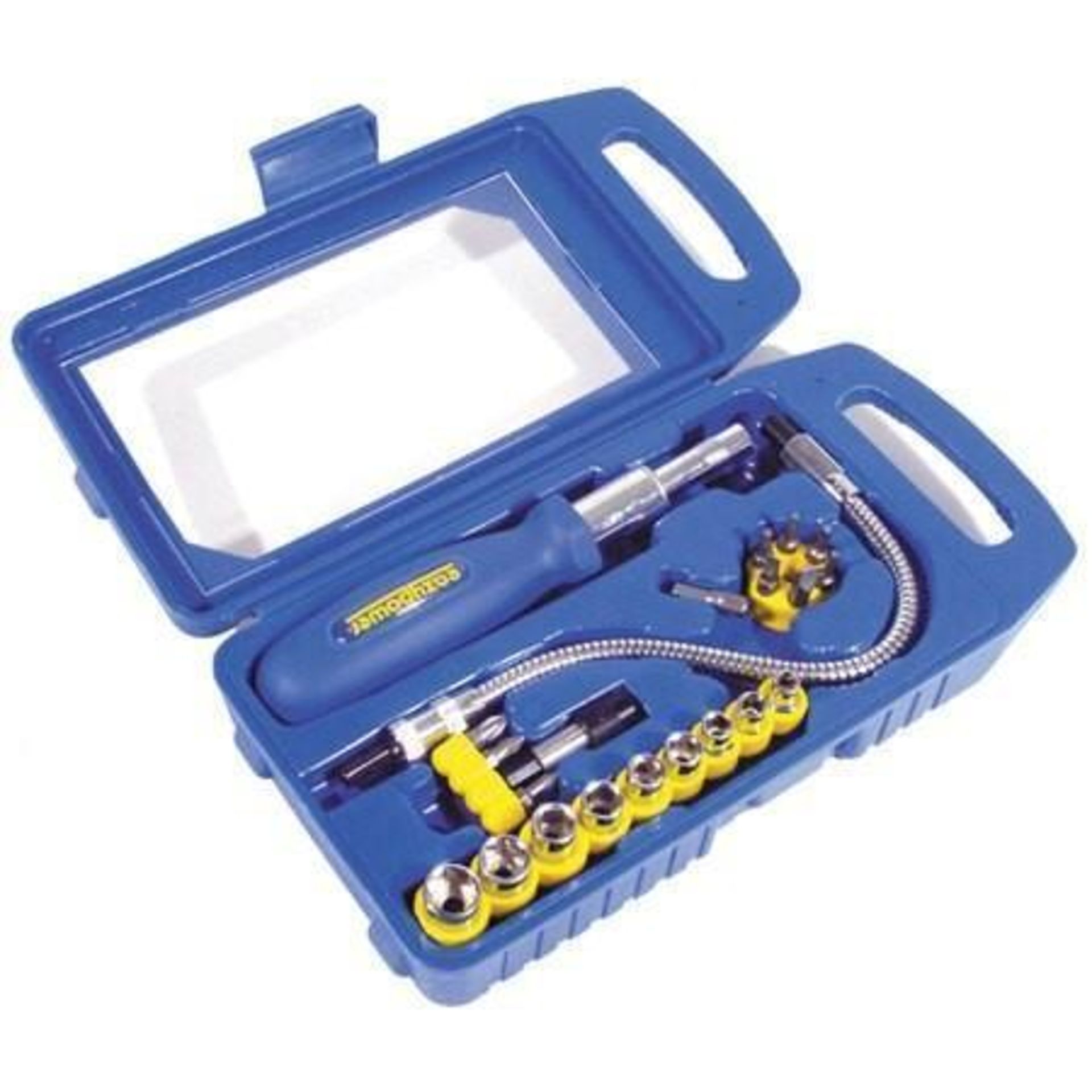 (24) 26-PIECE FLEX BIT SCREWDRIVER SET BRAND/MODEL: EAZY POWER RETAIL$: $25.60 EACH