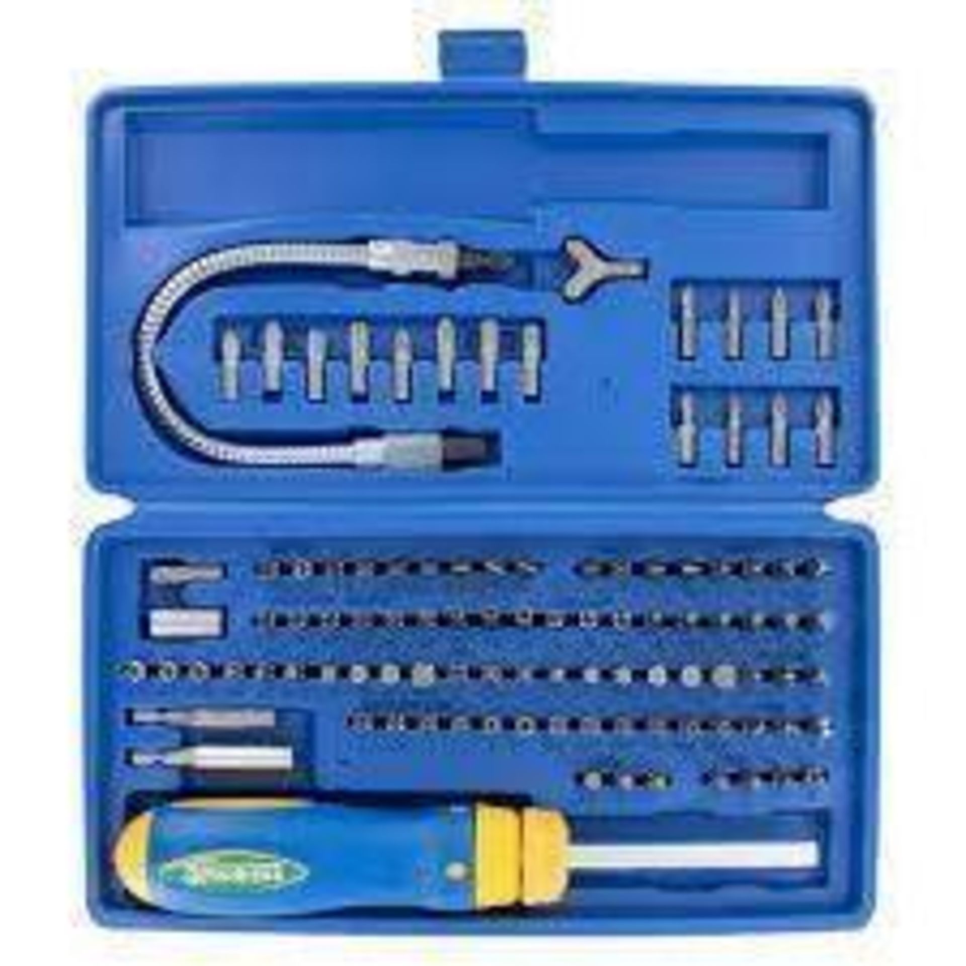 (20) 103-PIECE SECURITY SCREWDRIVER TIP KIT BRAND/MODEL: EAZY POWER INFORMATION: 2 BOXES RETAIL$: $4