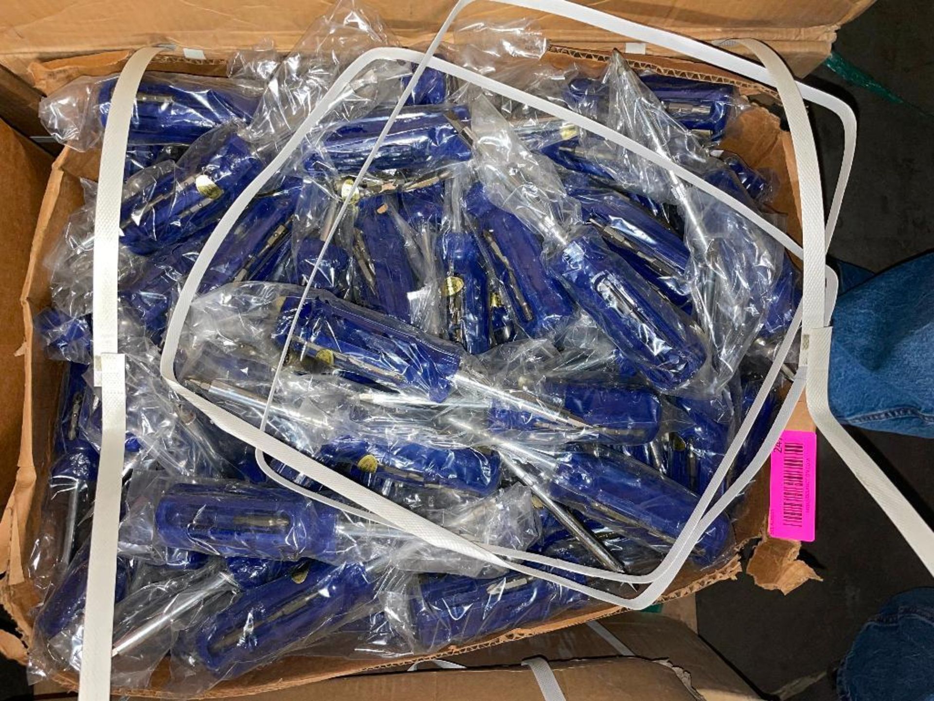 (1) BOX OF EAZY POWER 25 IN 1 SCREW DRIVERS. APPROX 100 IN BOX. ADDITIONAL INFORMATION RETAILS FOR $ - Image 3 of 3